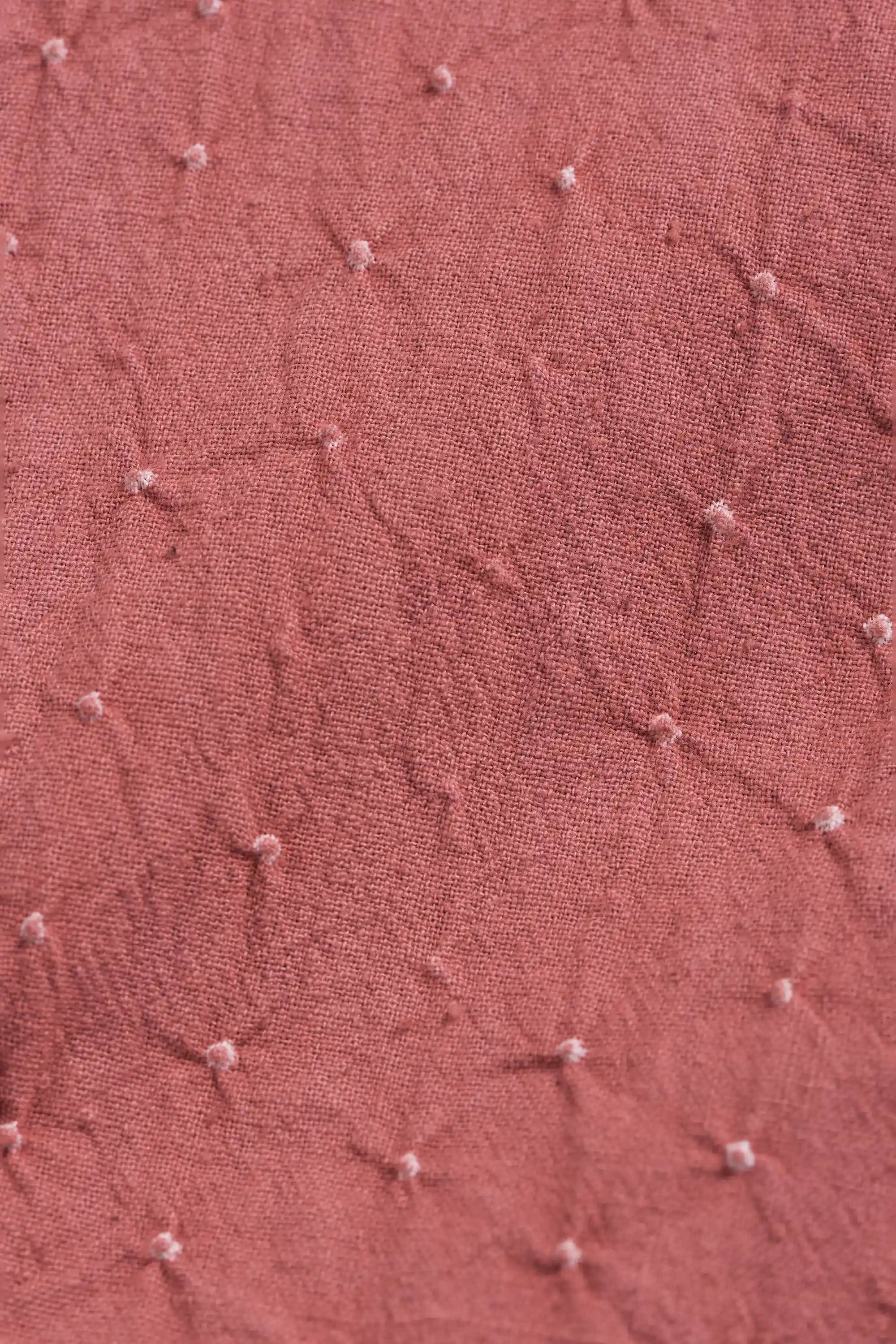 Kimono Sleeve Shirt in Pink Wood