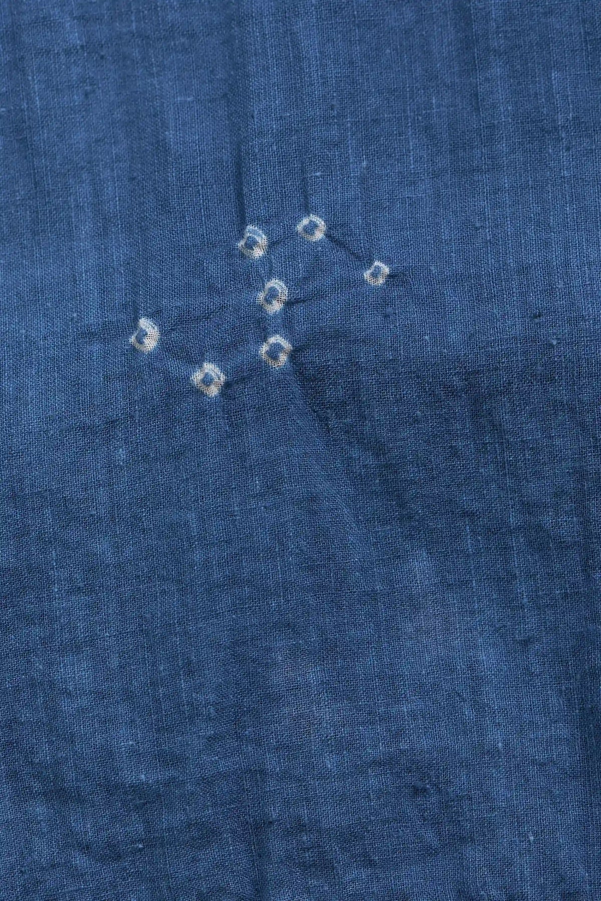 Medium Indigo Bandhani Dress