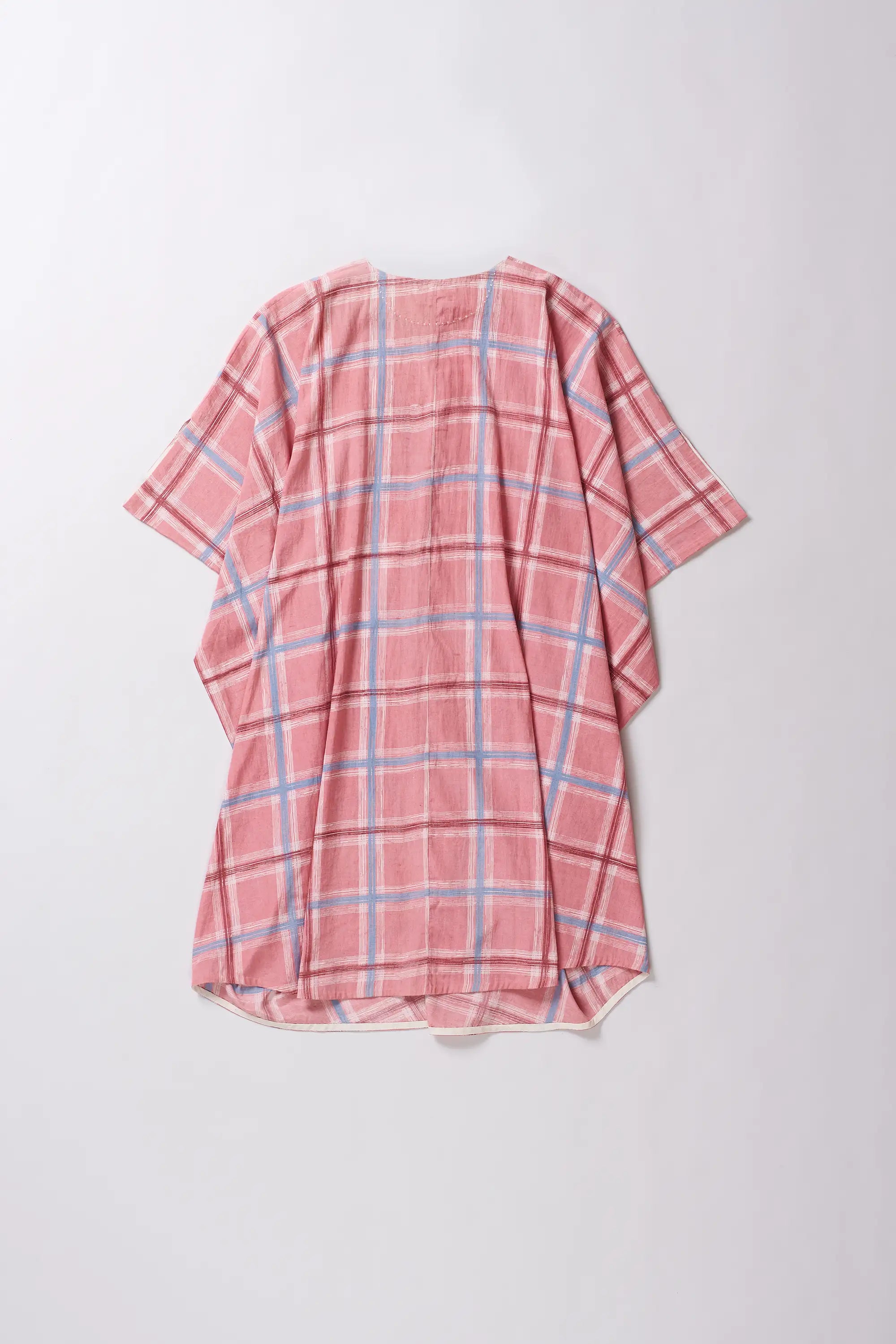 Chalk Pink Cotton Silk Blend Women Dress