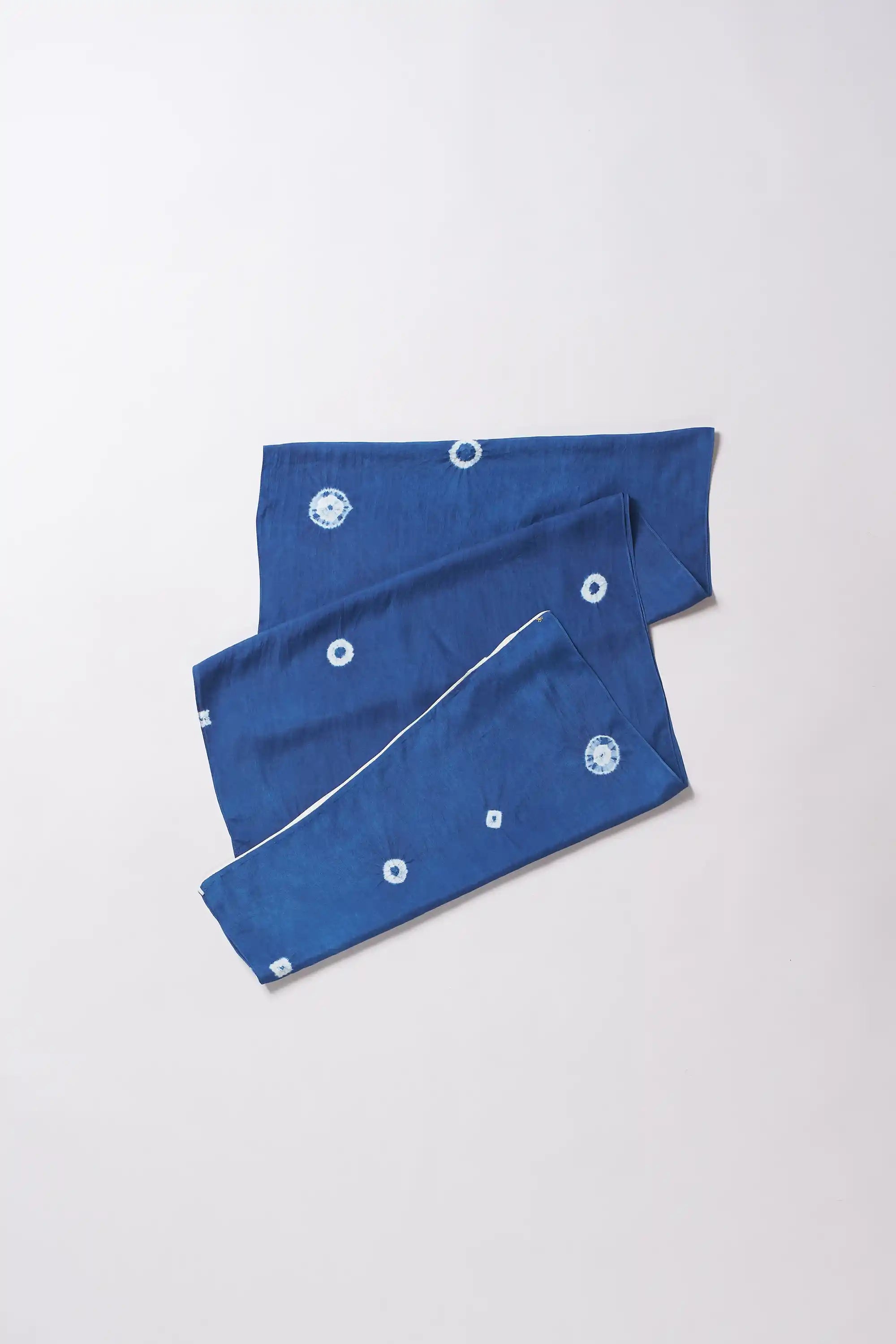 Medium Indigo Shibori Scarf
