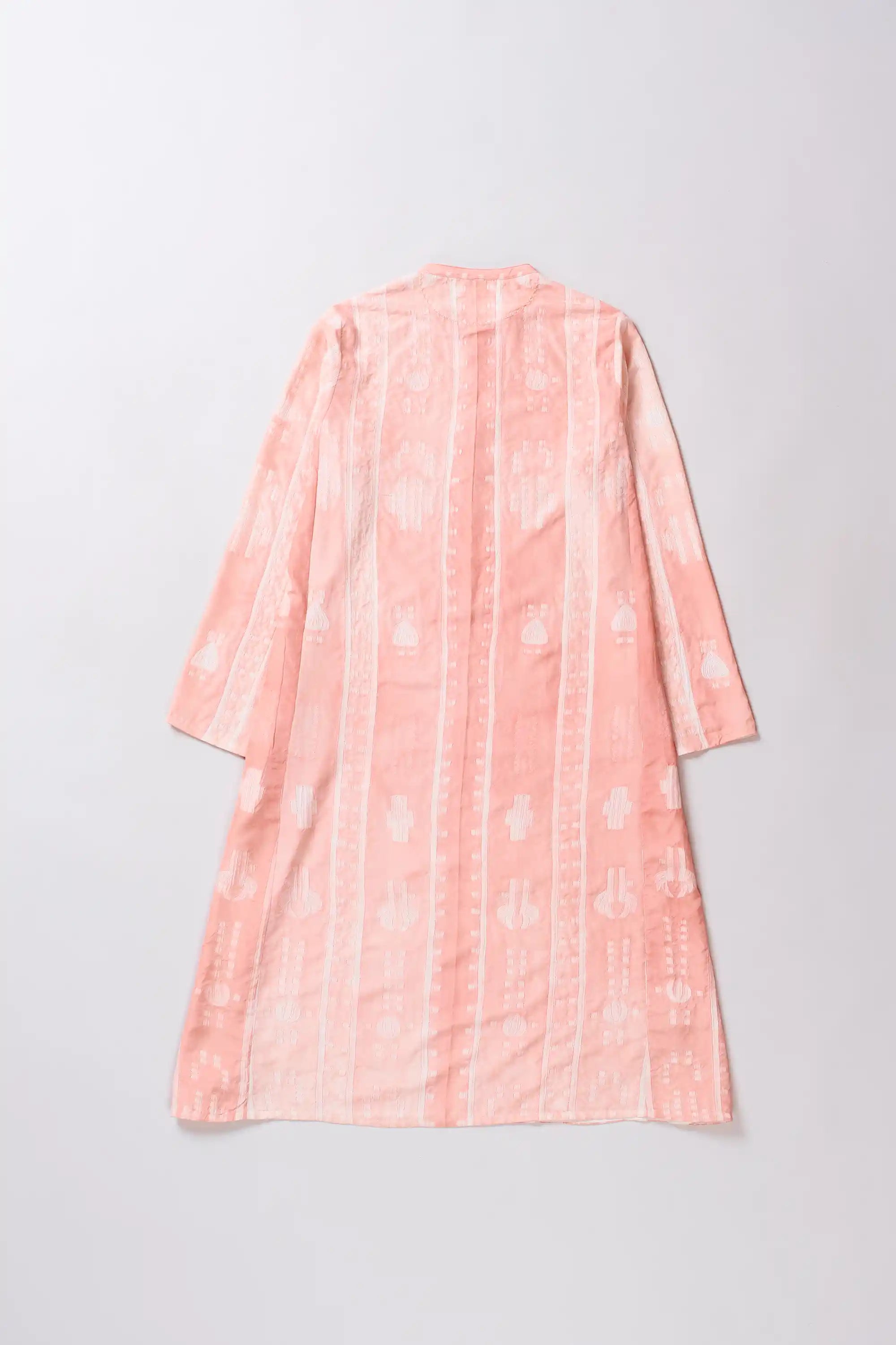 Chalk pink Shibori Dress