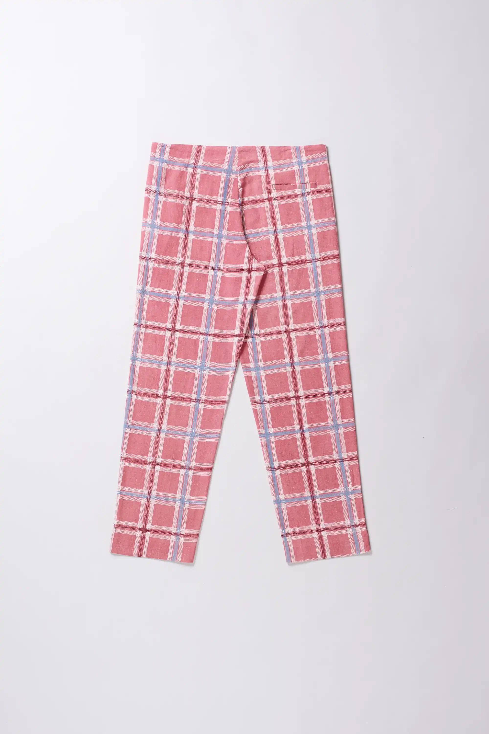 Chalk Pink Drawstring Cotton Pant