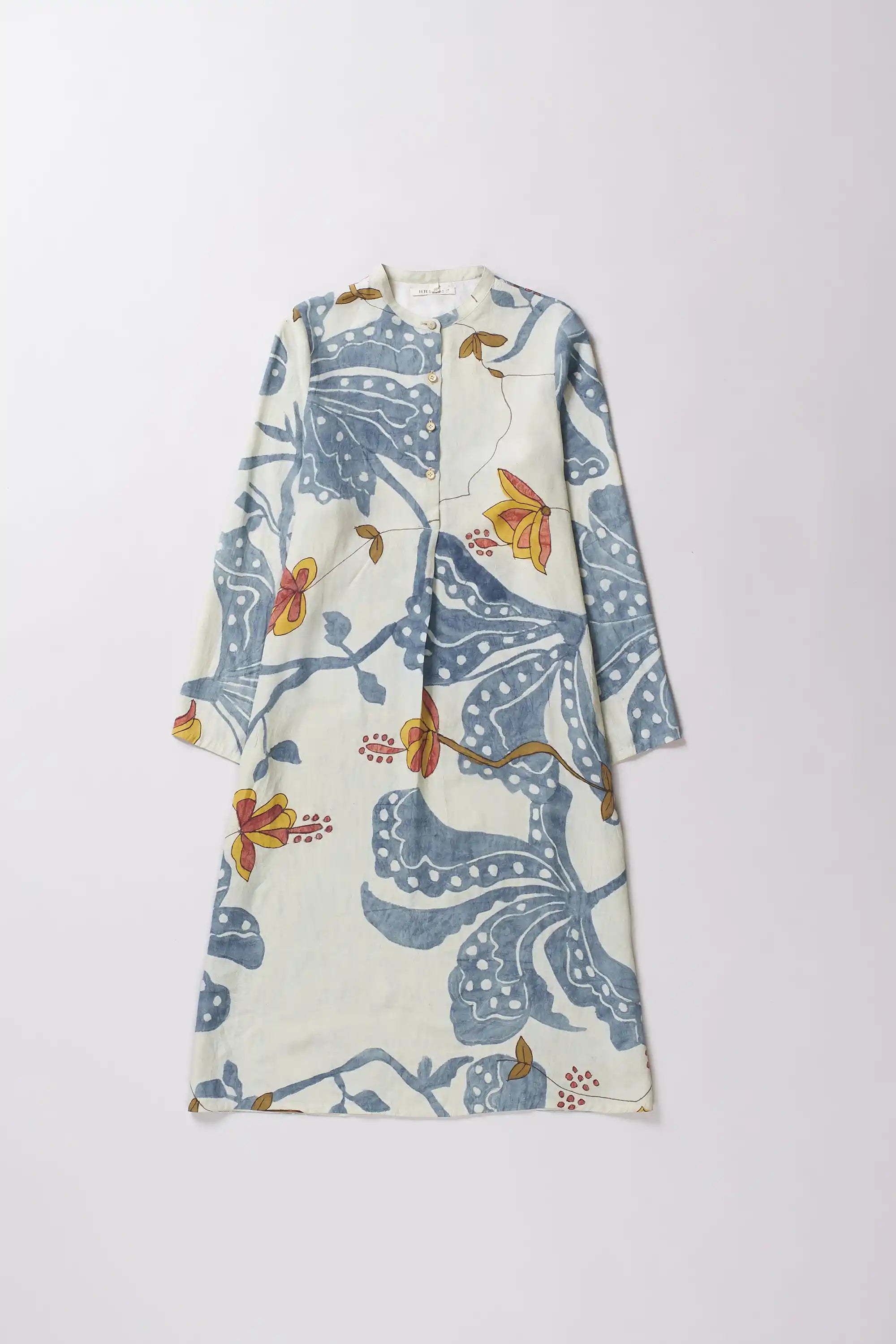 Hand Painted Silk Dress