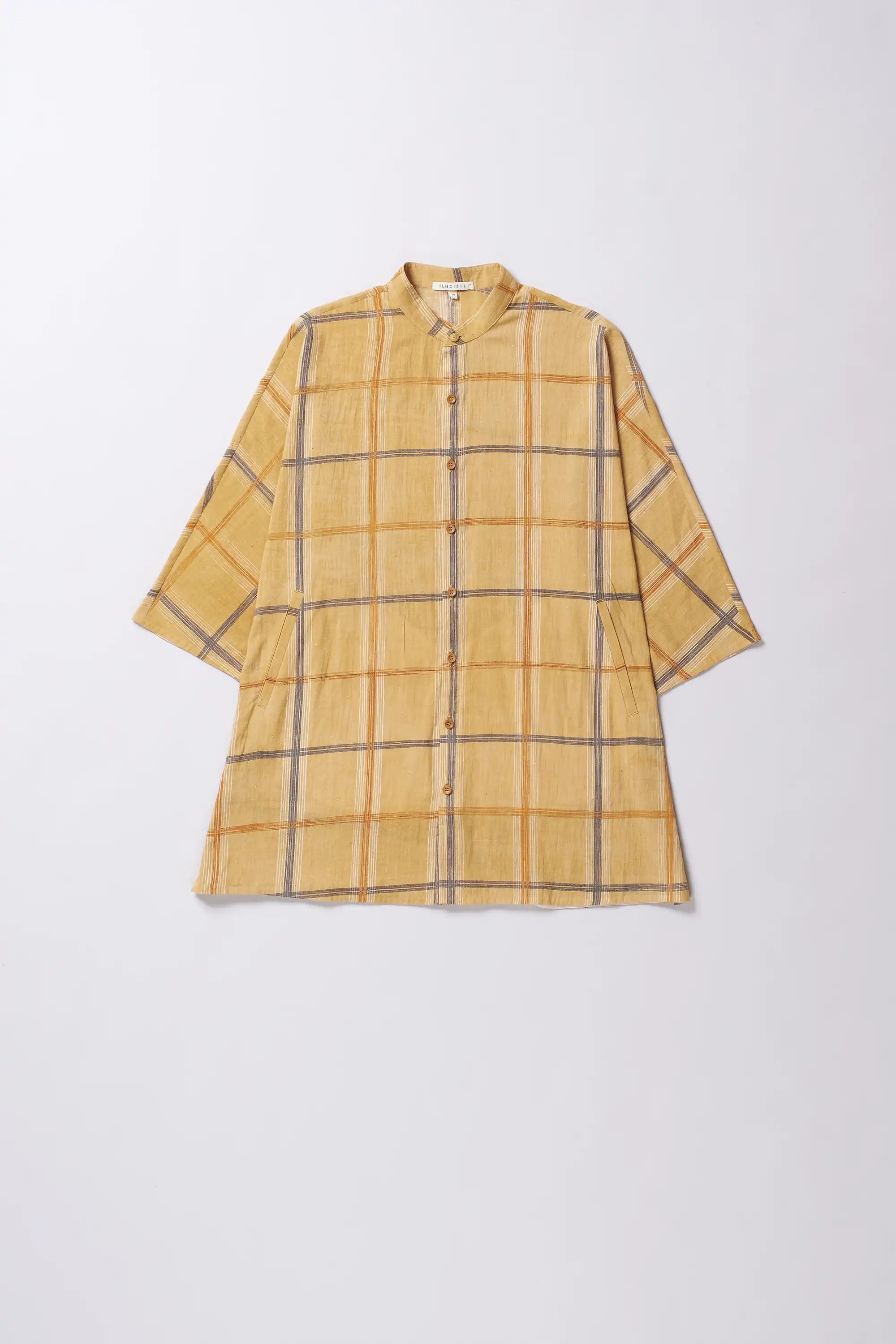 Mustard yellow Cotton Shirt