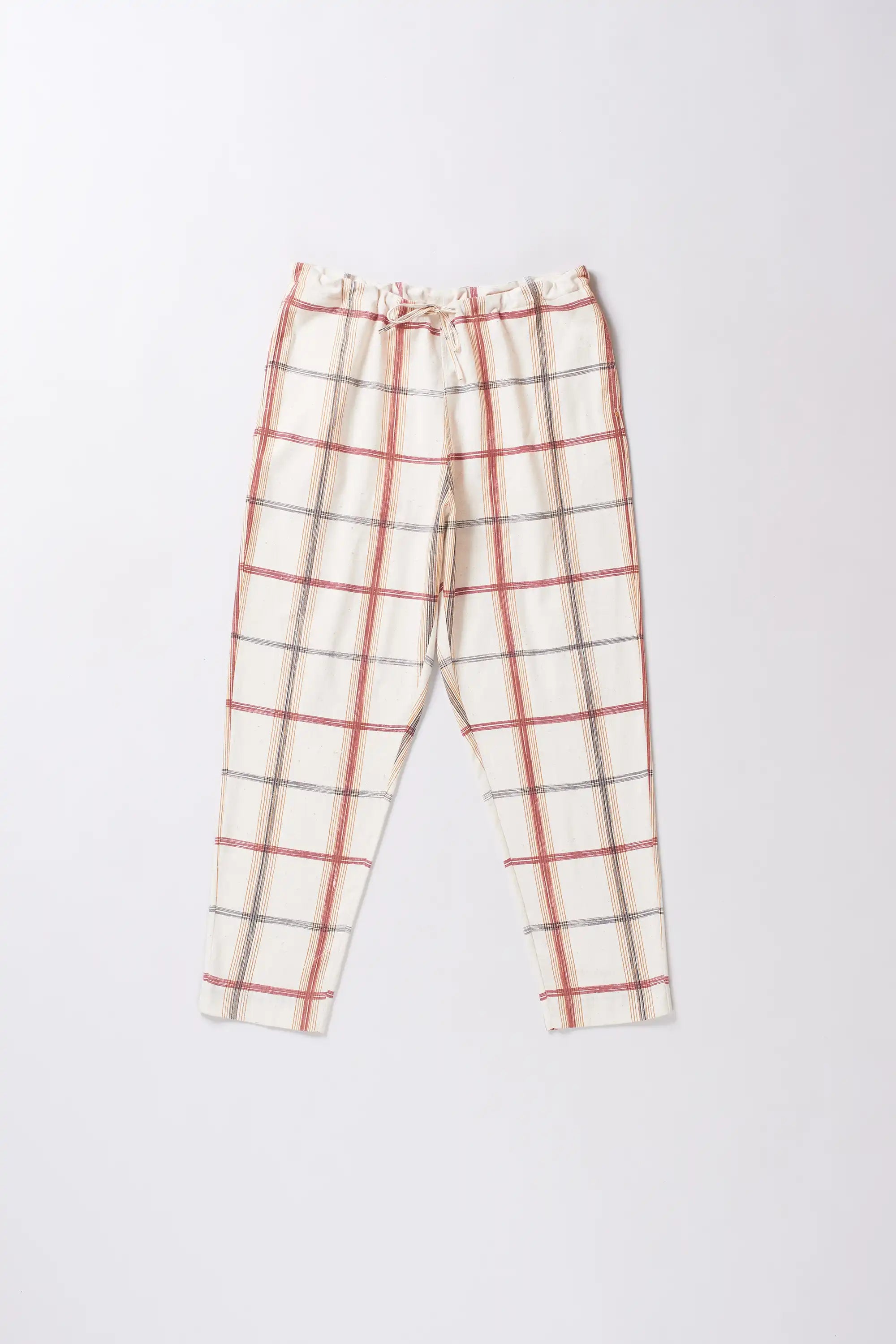 Cotton Unisex Pant in Ecru