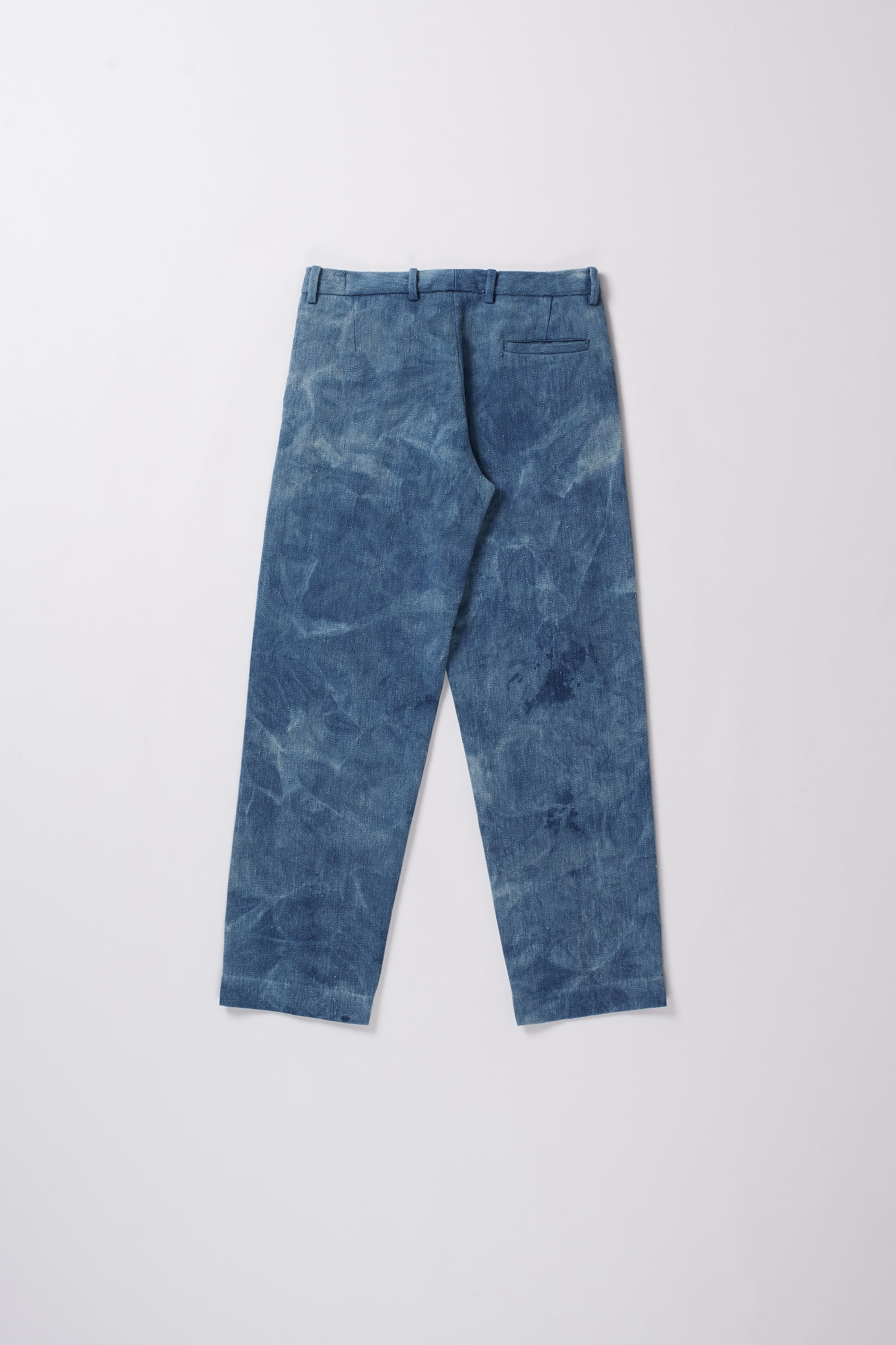 De-Oxidised Indigo Denim Cotton Pant