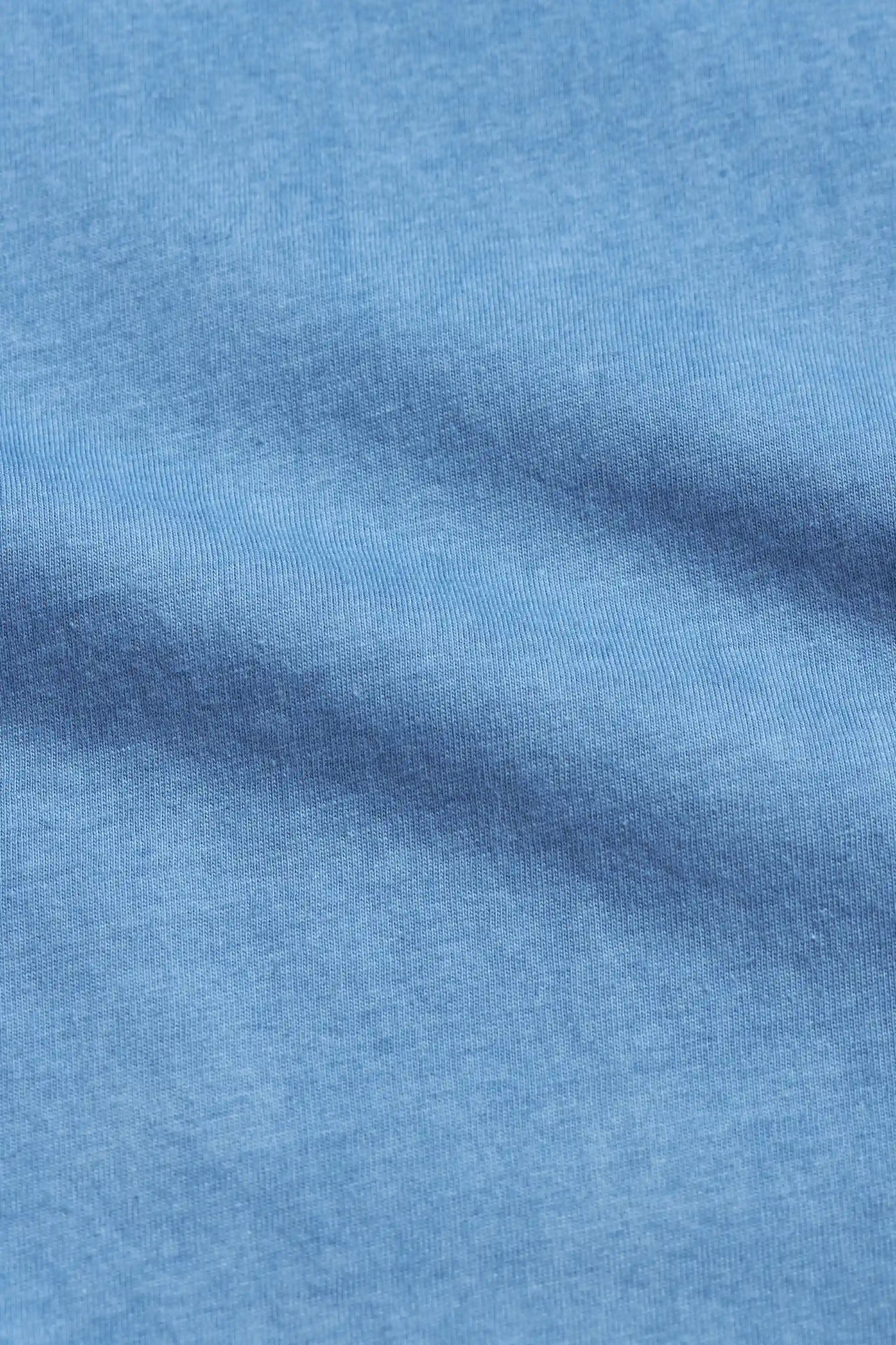 Light Indigo Cotton T-Shirt