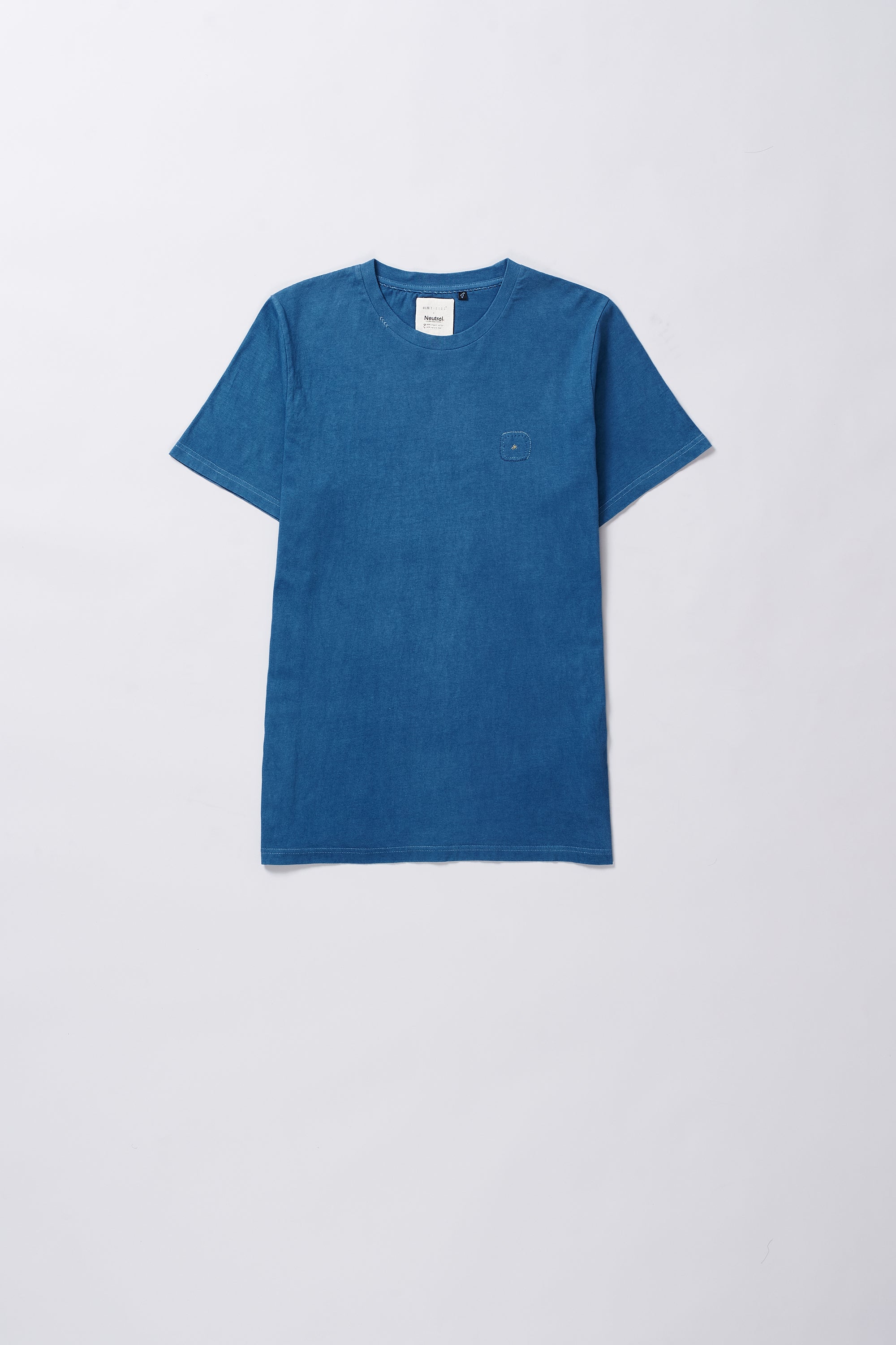 INDIGO COTTON T-SHIRT