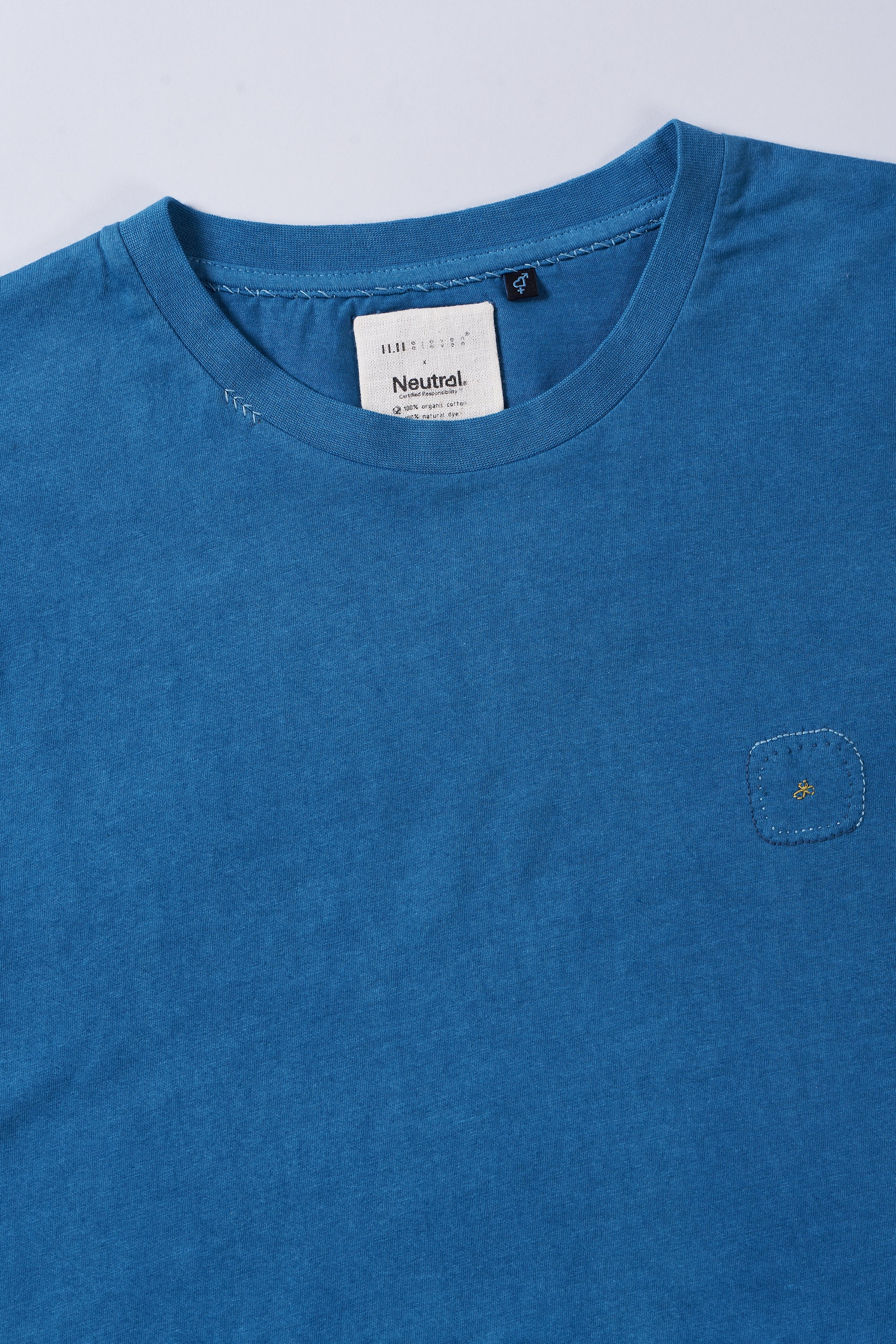 INDIGO COTTON T-SHIRT