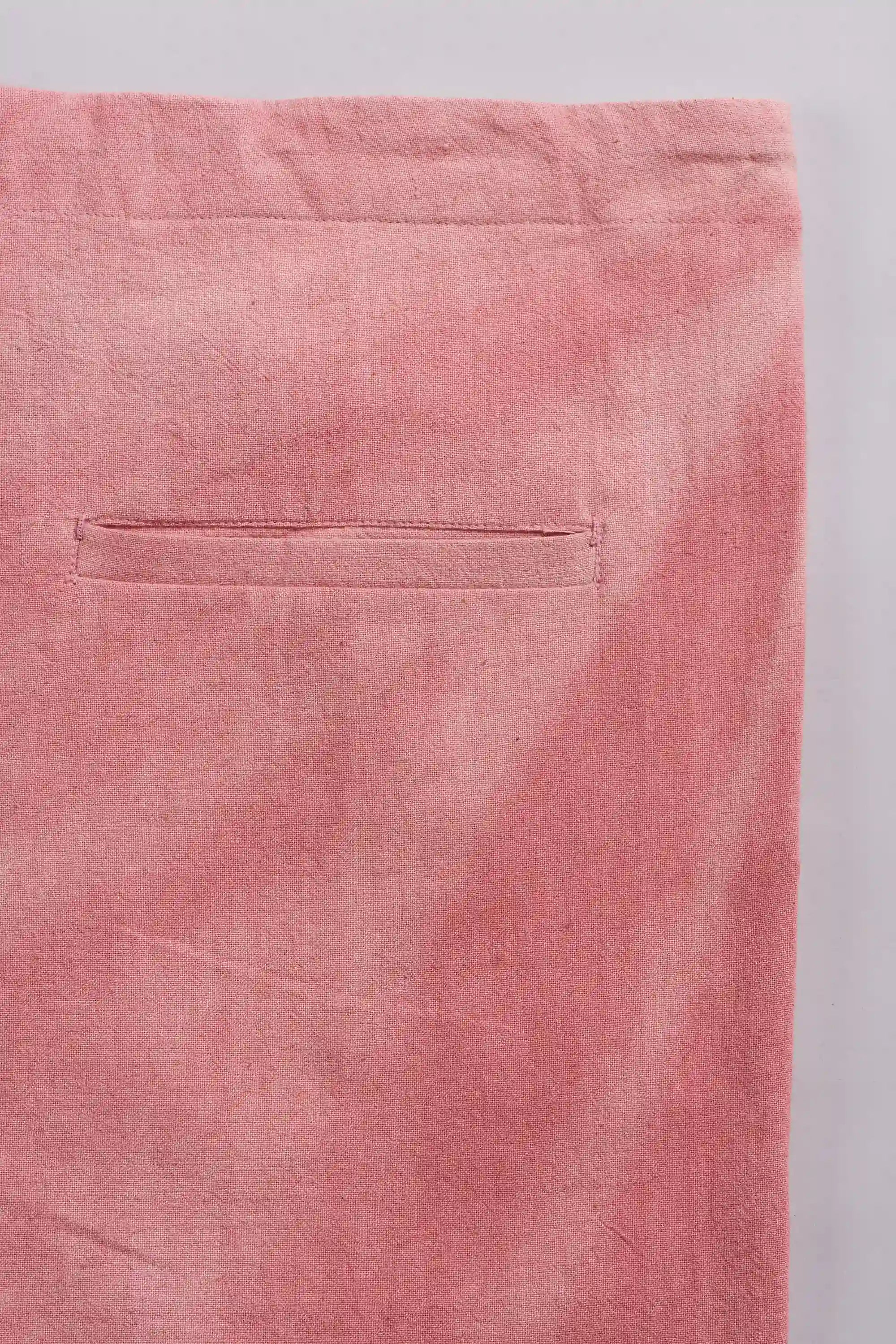 Cotton Pant in Chalk Pink