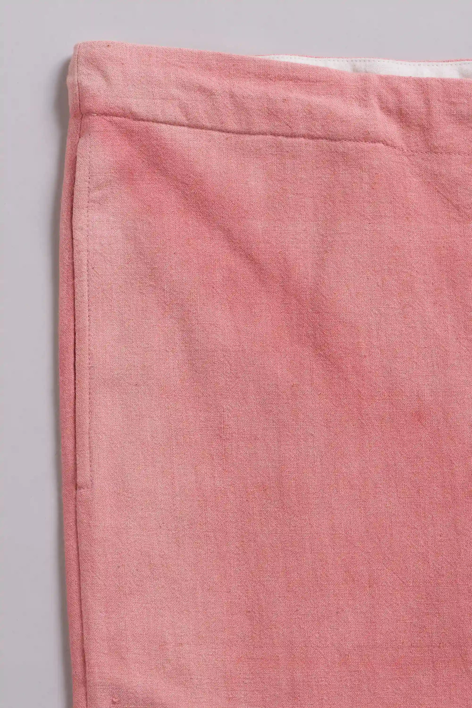 Cotton Pant in Chalk Pink