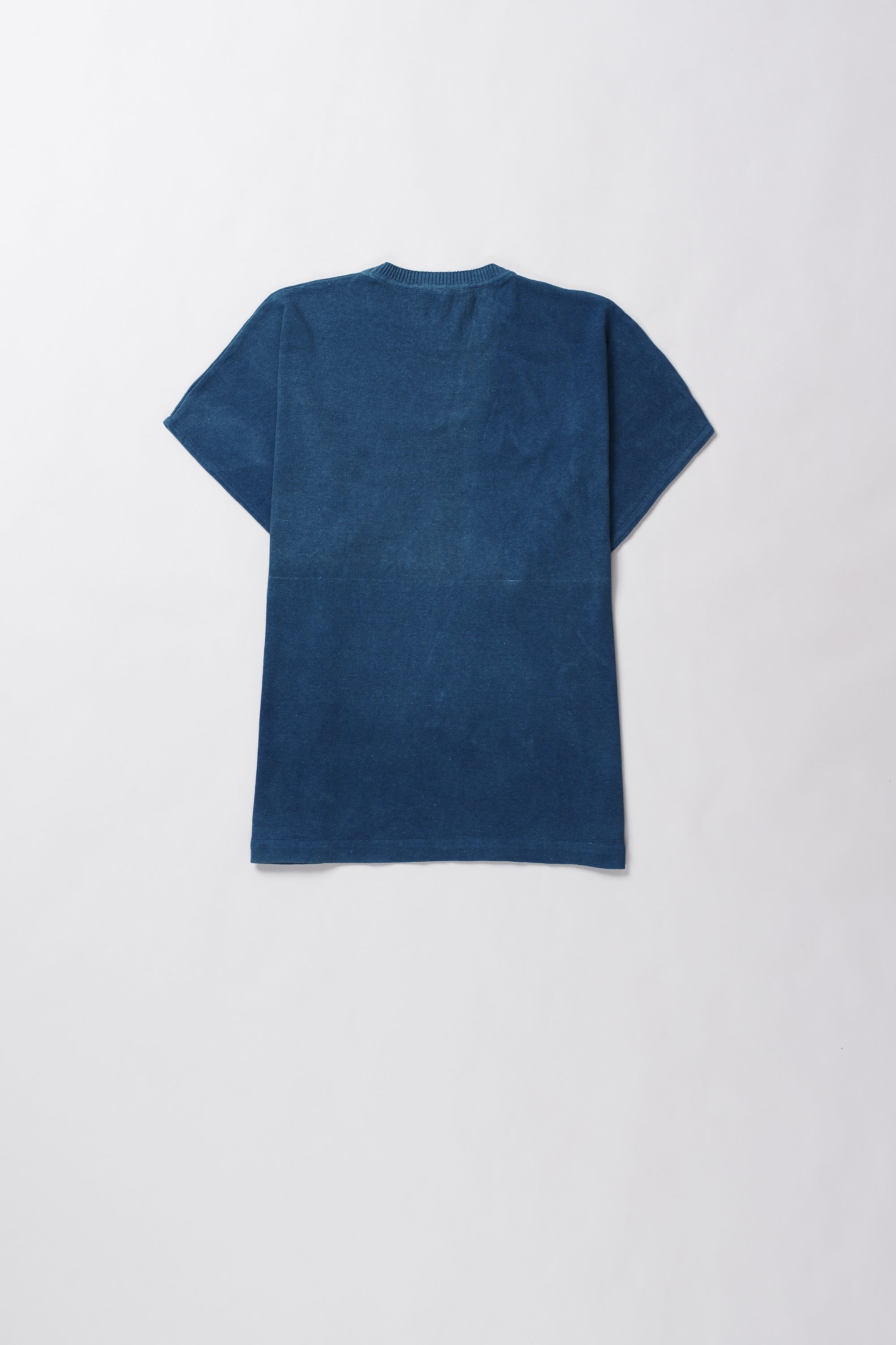 Blue t-shirt on a white background