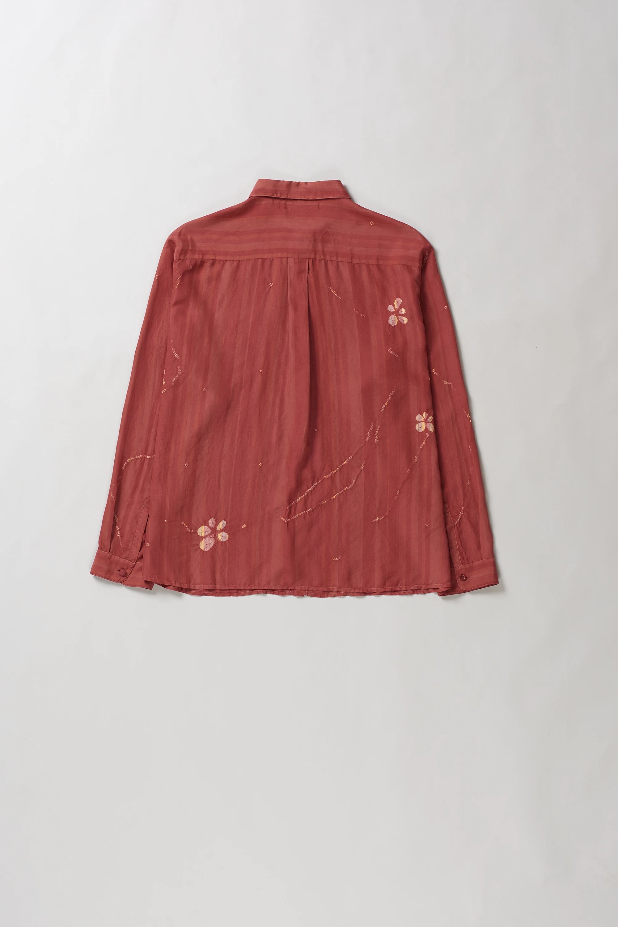 French Rose Silk Shirt
