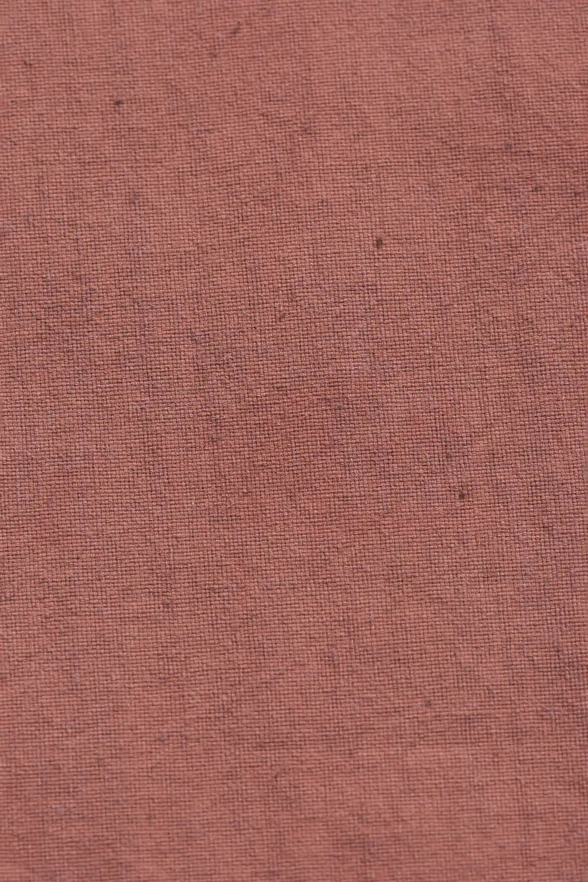 Pleated Cotton Trousers in Rogue Pink