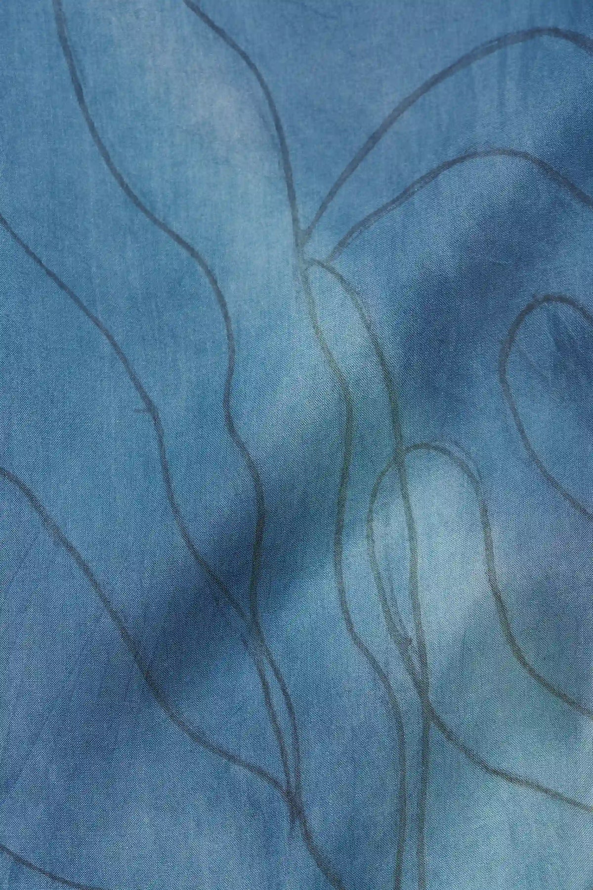 Hand Painted Silk Dress
