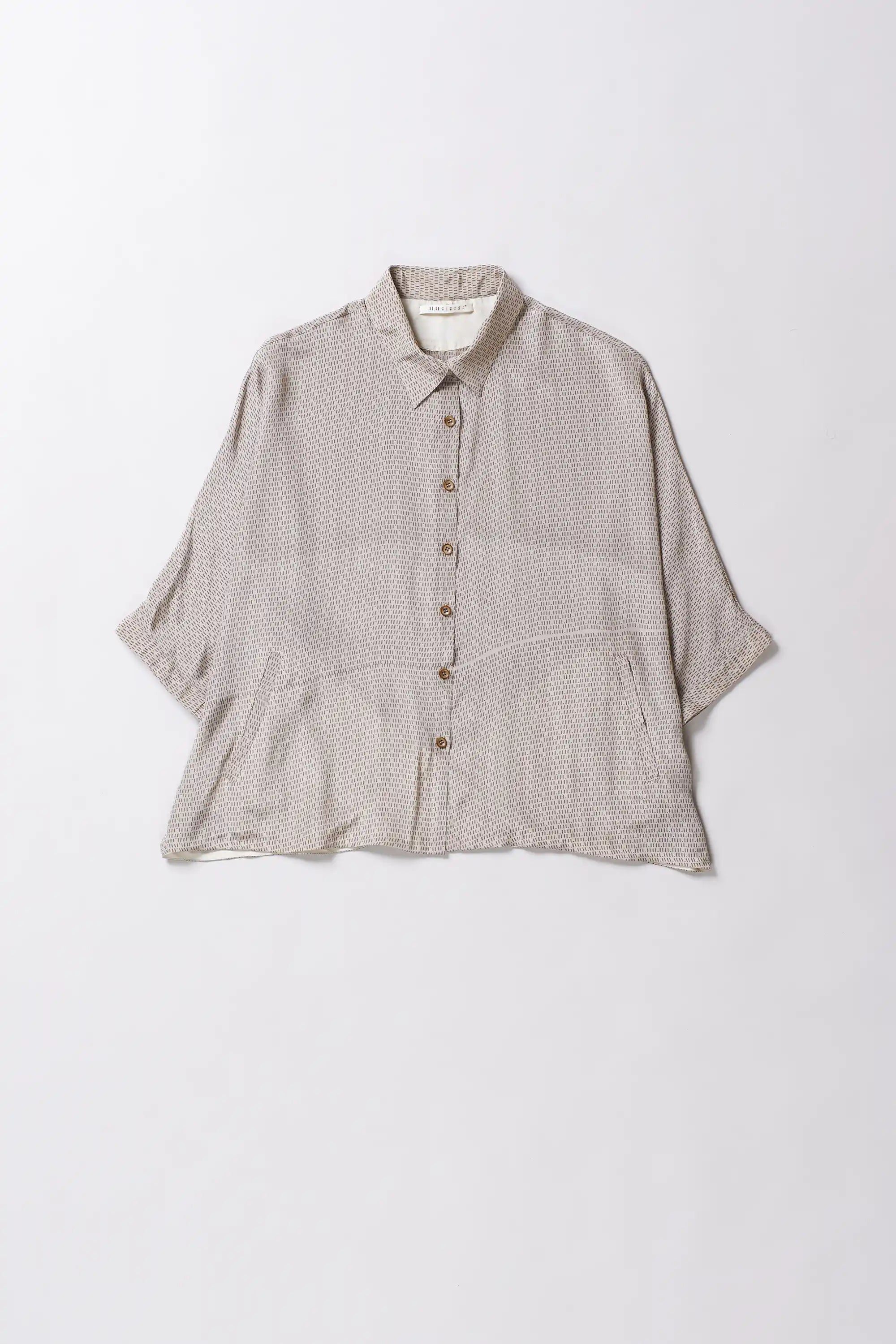 Smoke Silk Relaxed Shirt