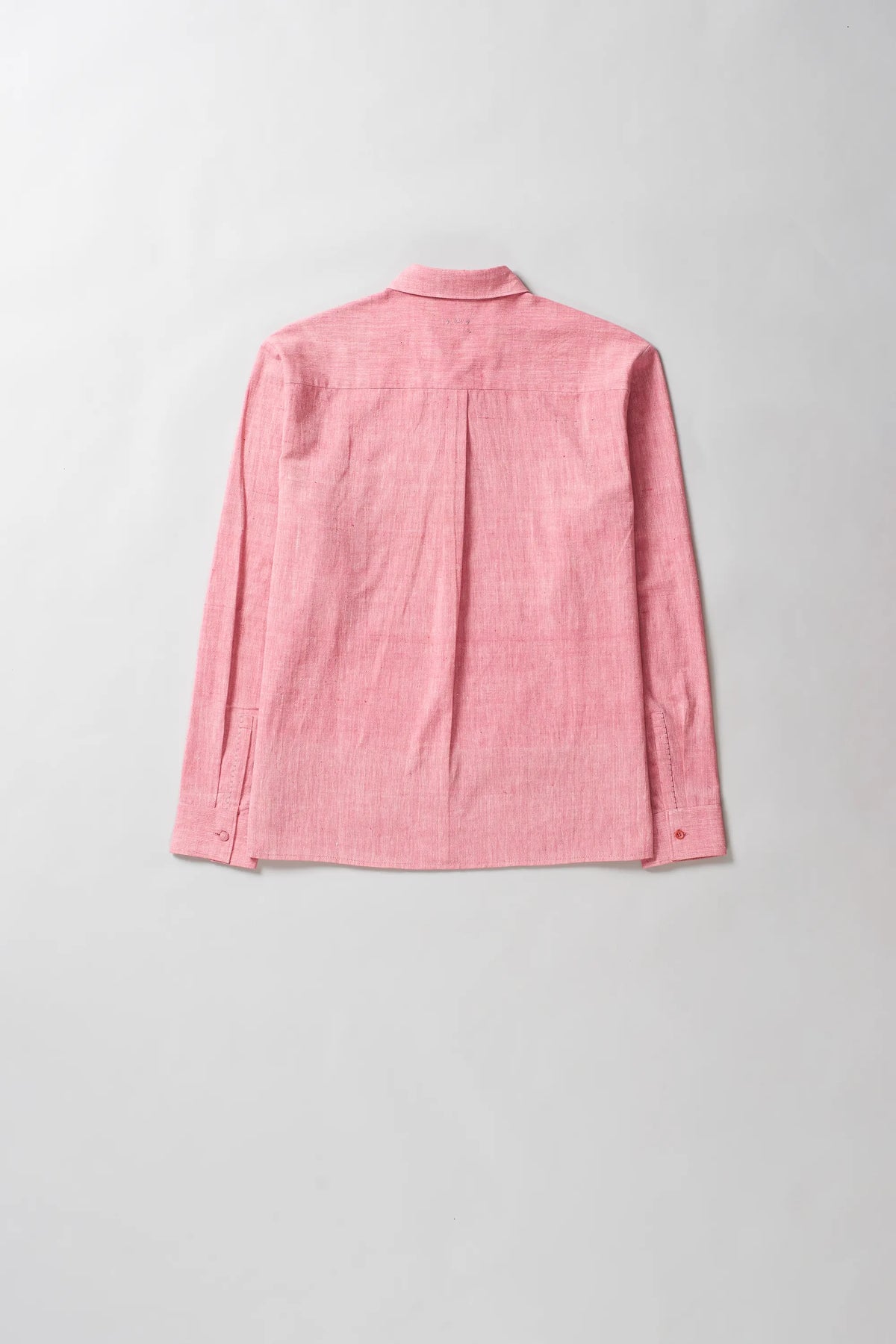 Cotton Shirt in Chalk Pink