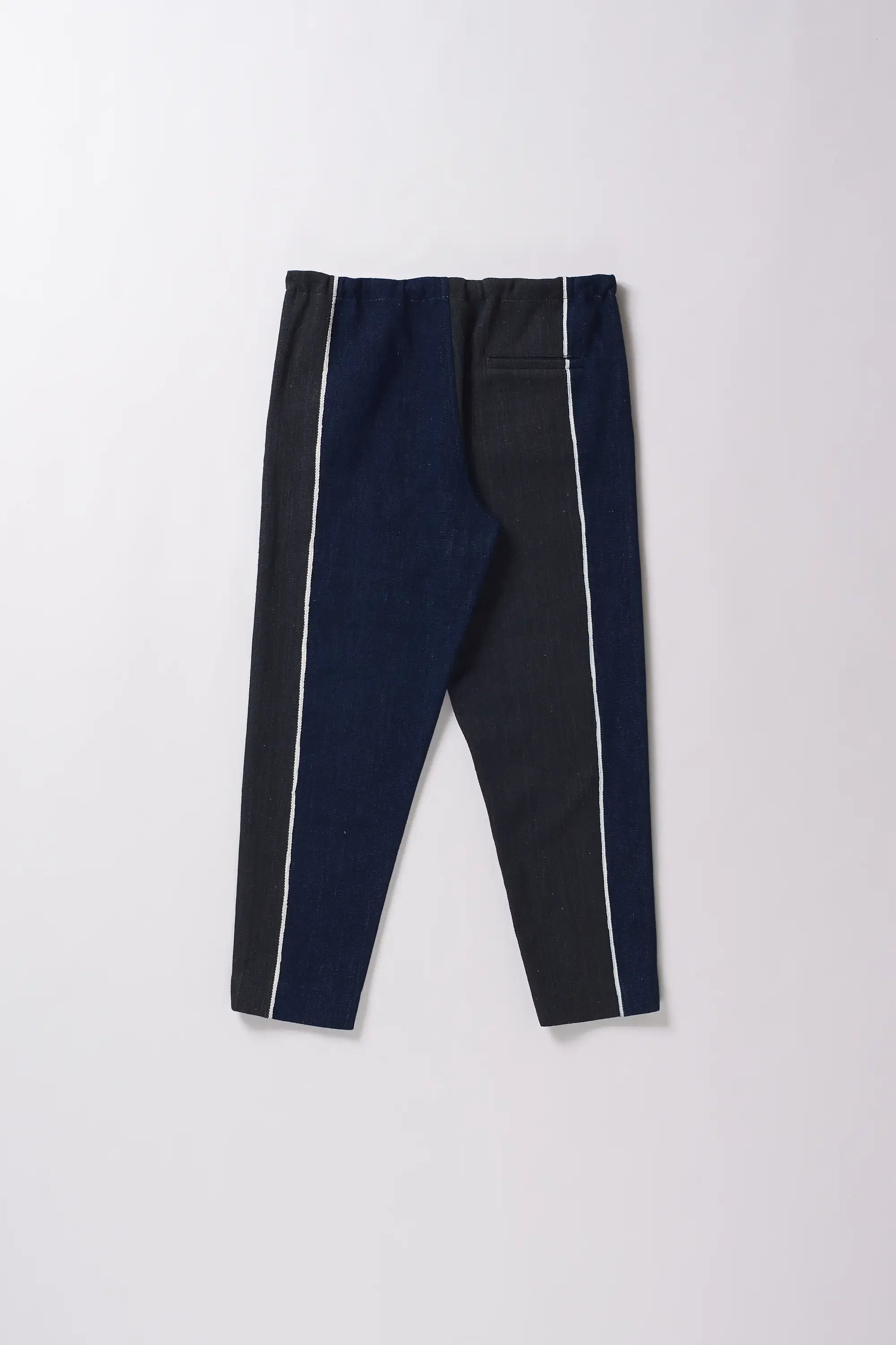 Indigo tapered trouser