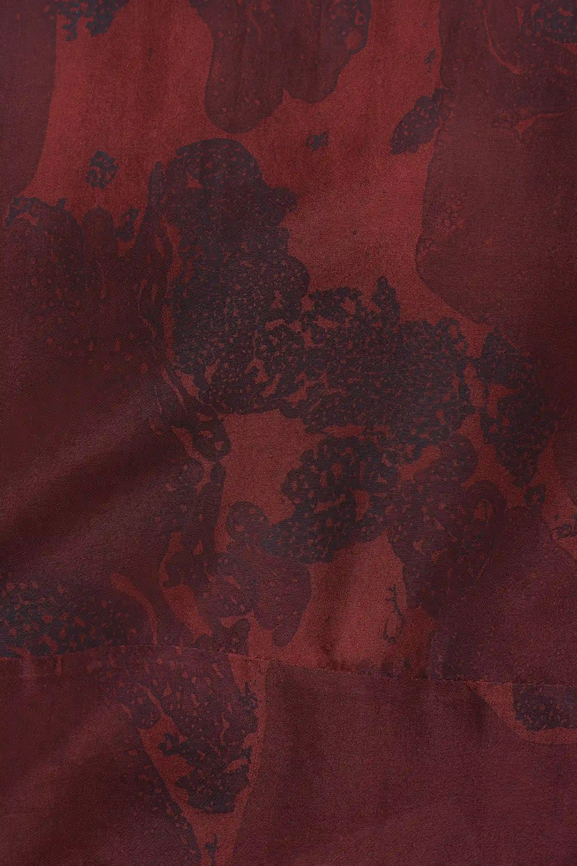 Silk Shirt in Red