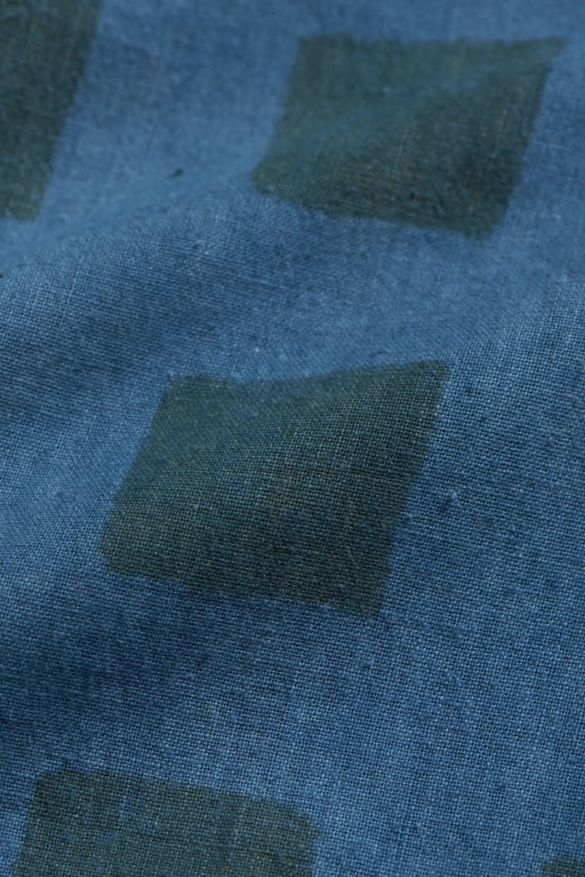 Fabric close-up with screen print