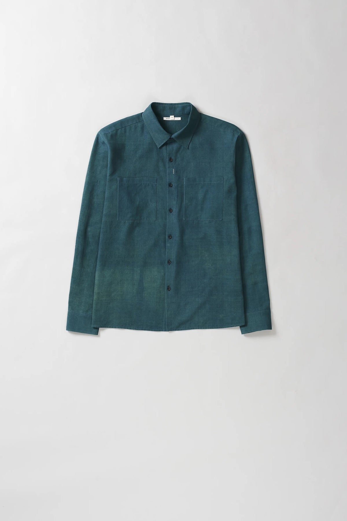 Bottle Green Cotton Shirt