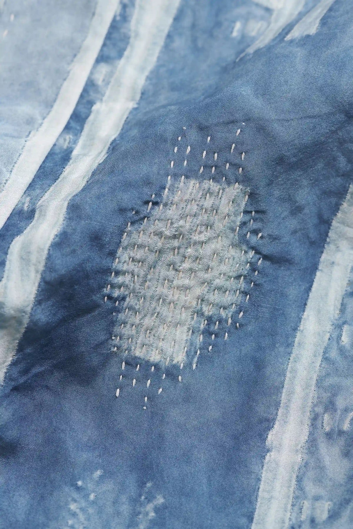 Medium Indigo Shibori Macca Shirt