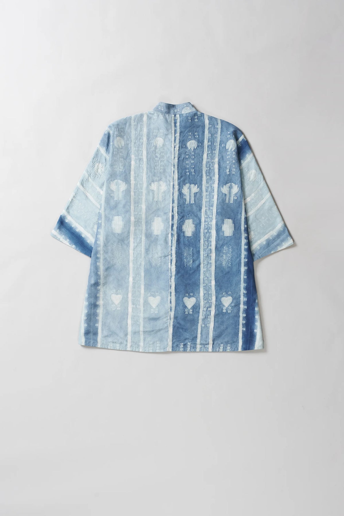 Medium Indigo Shibori Macca Shirt