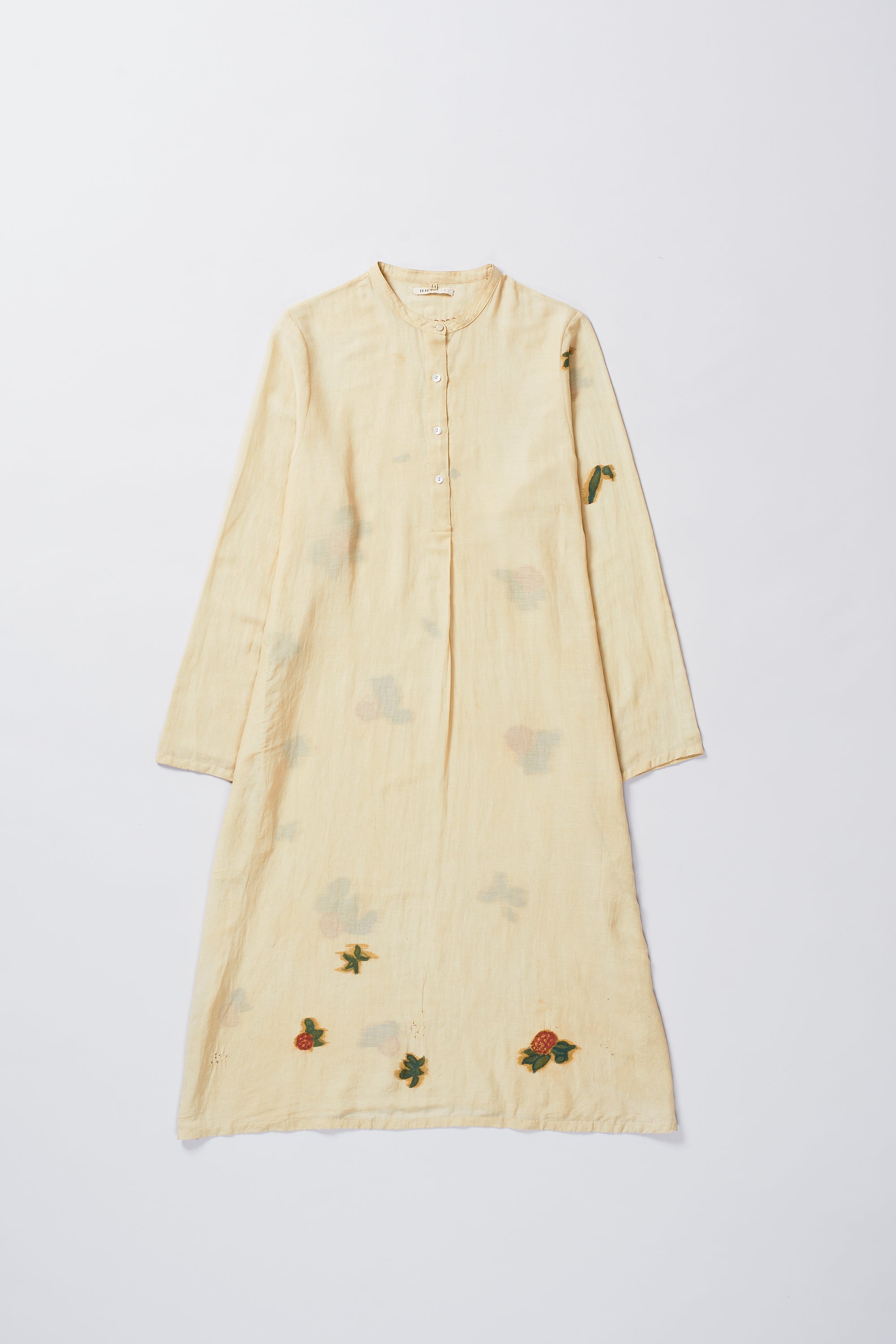 WHISKEY GOLD WITH HAND PAINTED DRESS