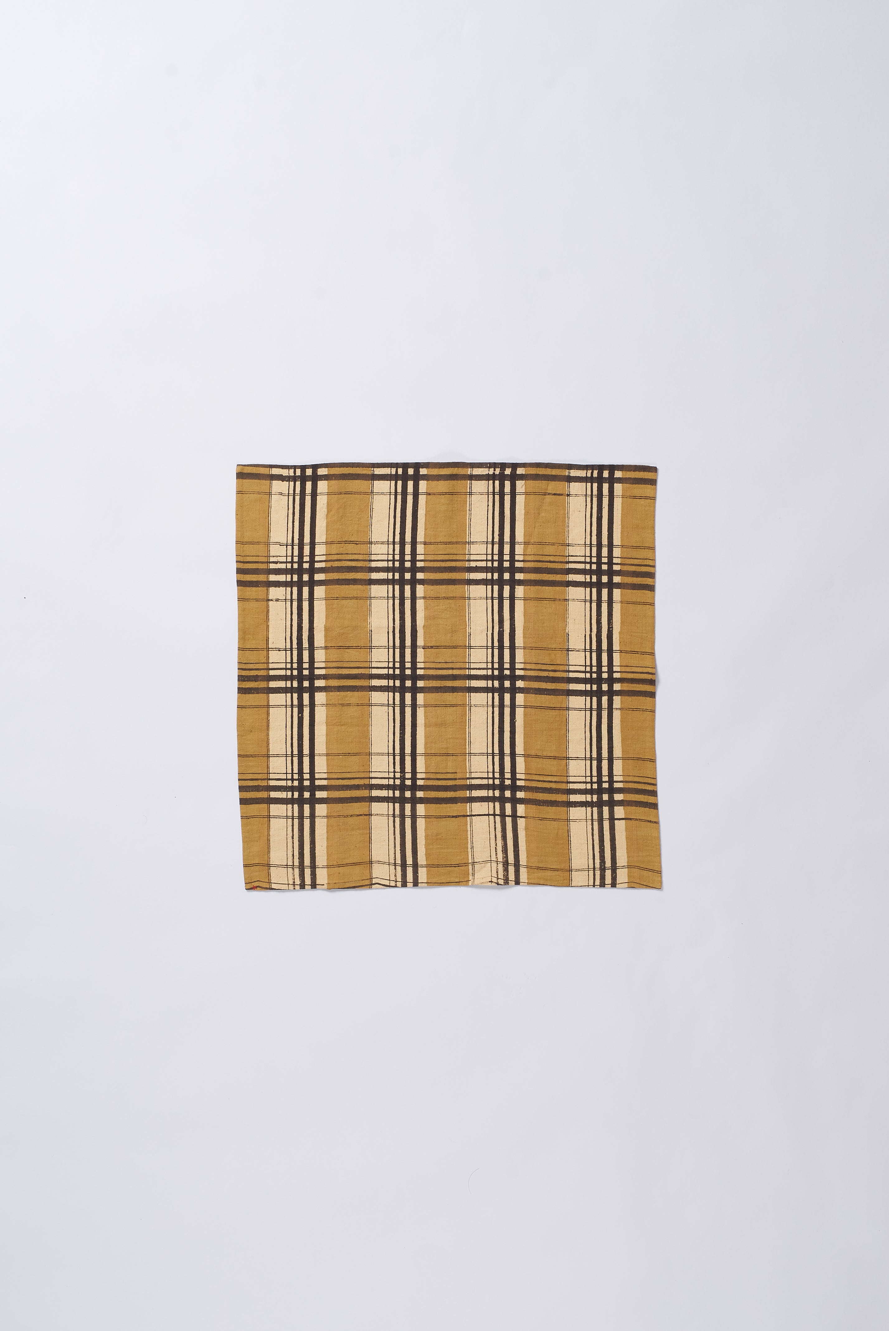 40S COUNT ORGANIC COTTON SCARF PRINTED WITH NATURAL COLOR