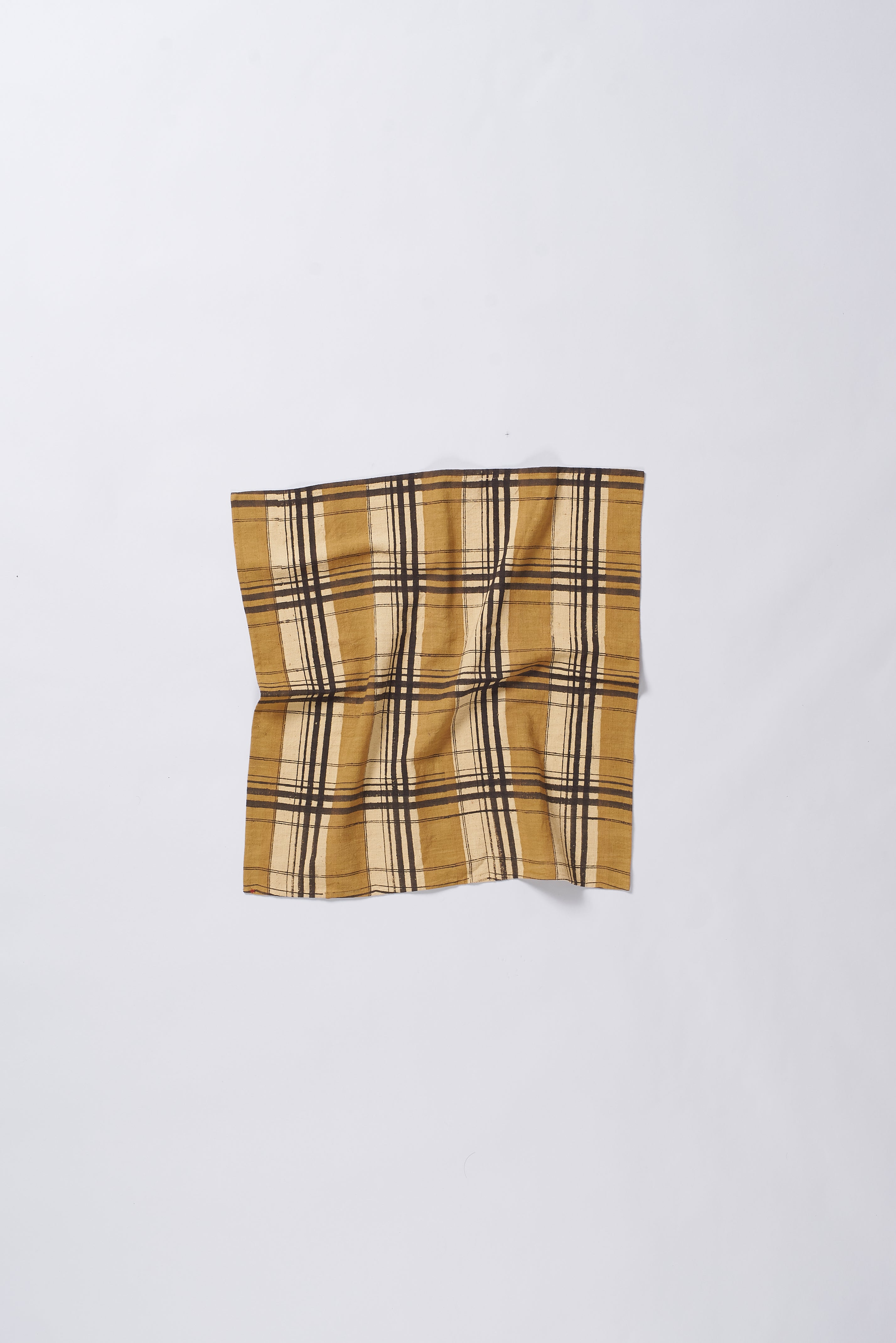 40S COUNT ORGANIC COTTON SCARF PRINTED WITH NATURAL COLOR