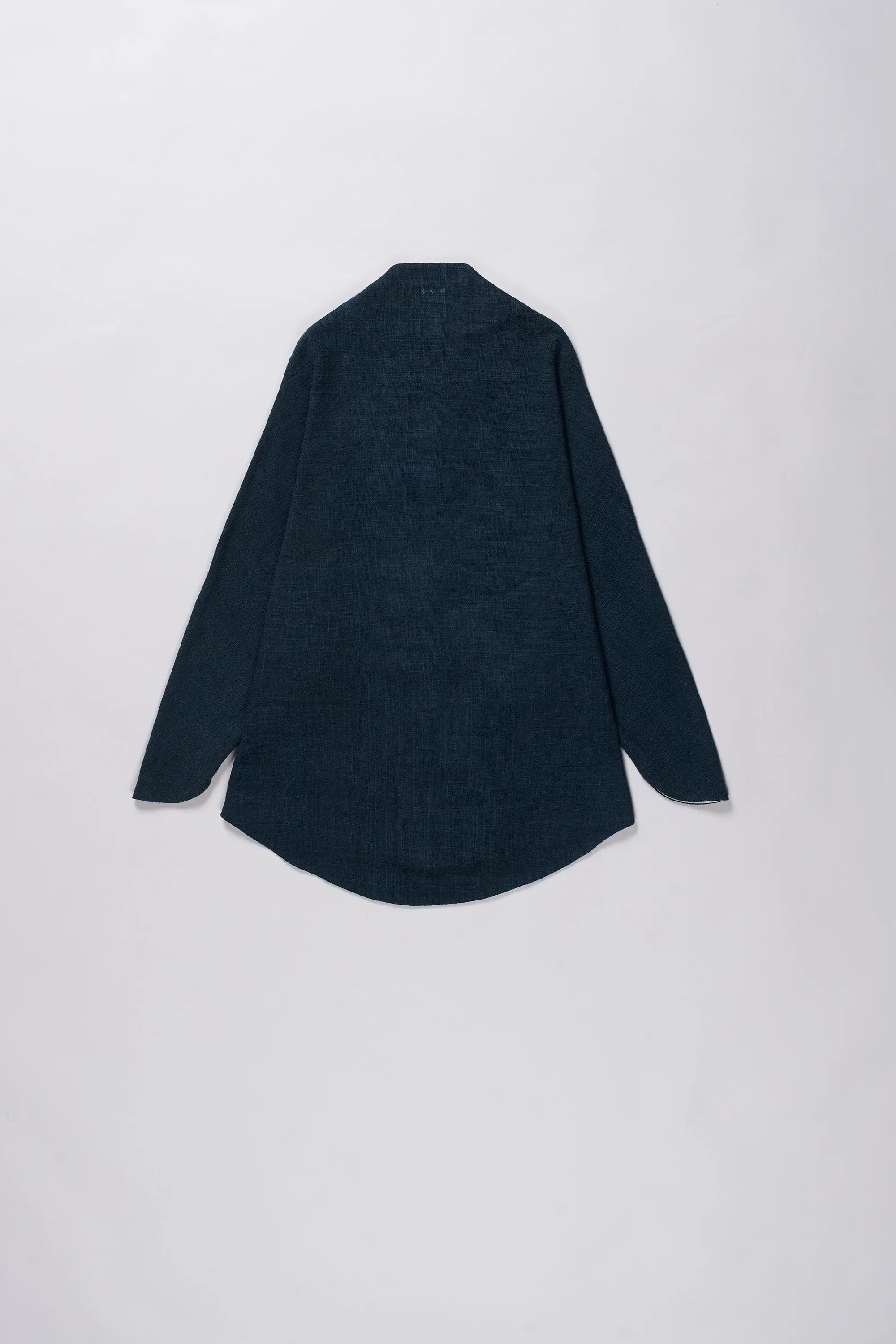 ESTATE BLUE HANDSPUN TEXTURED SHRUG