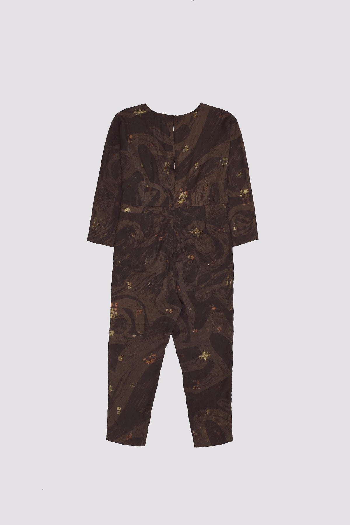Black Silk Women Jumpsuit