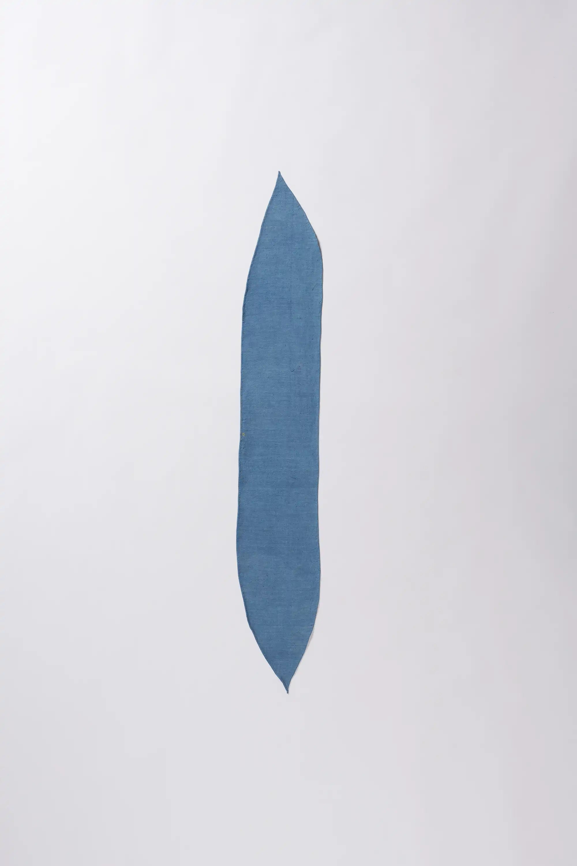 Powder blue cotton bandana on a light grey background