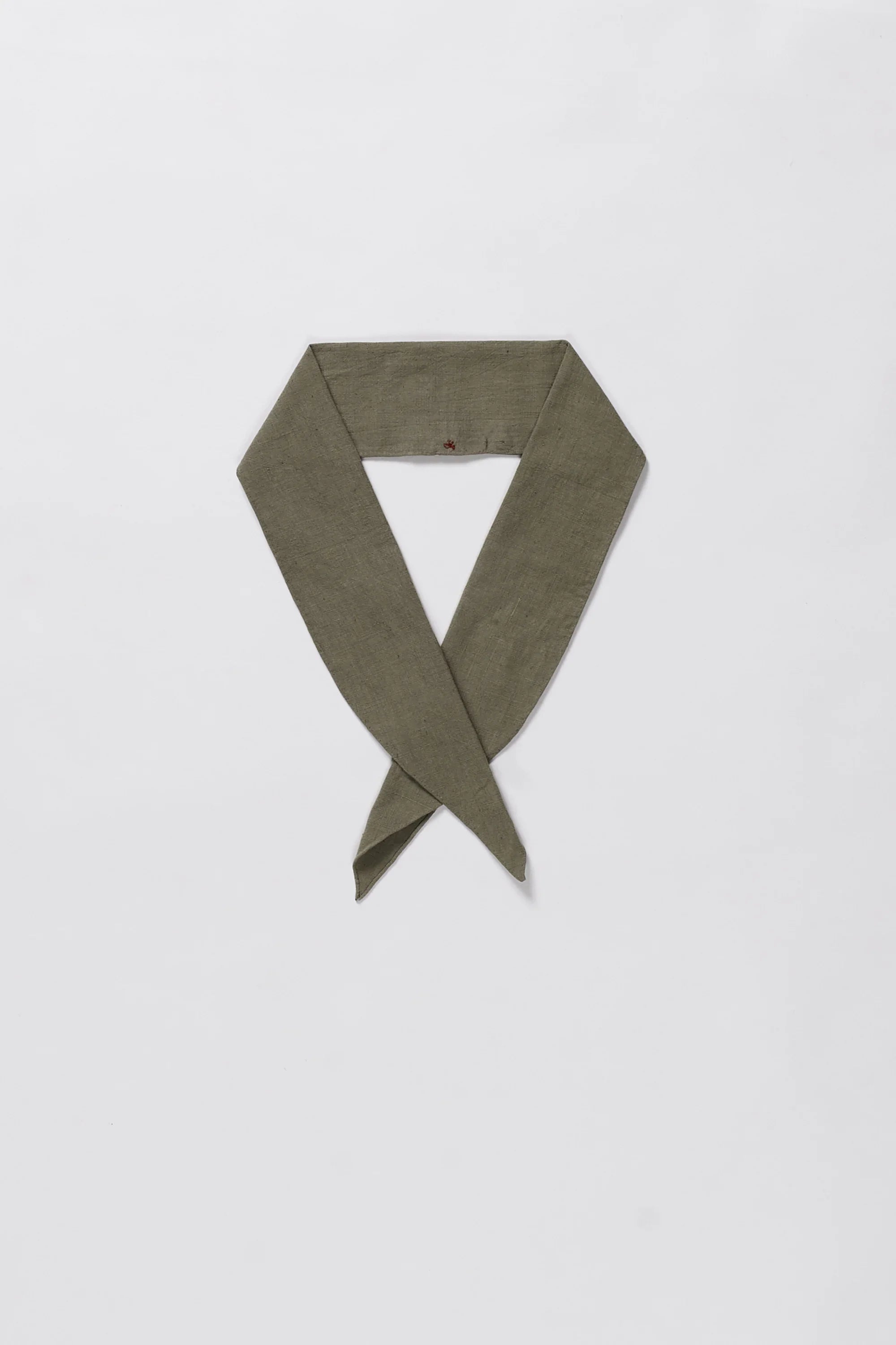 KHAKHI GREEN COTTON BANDANA