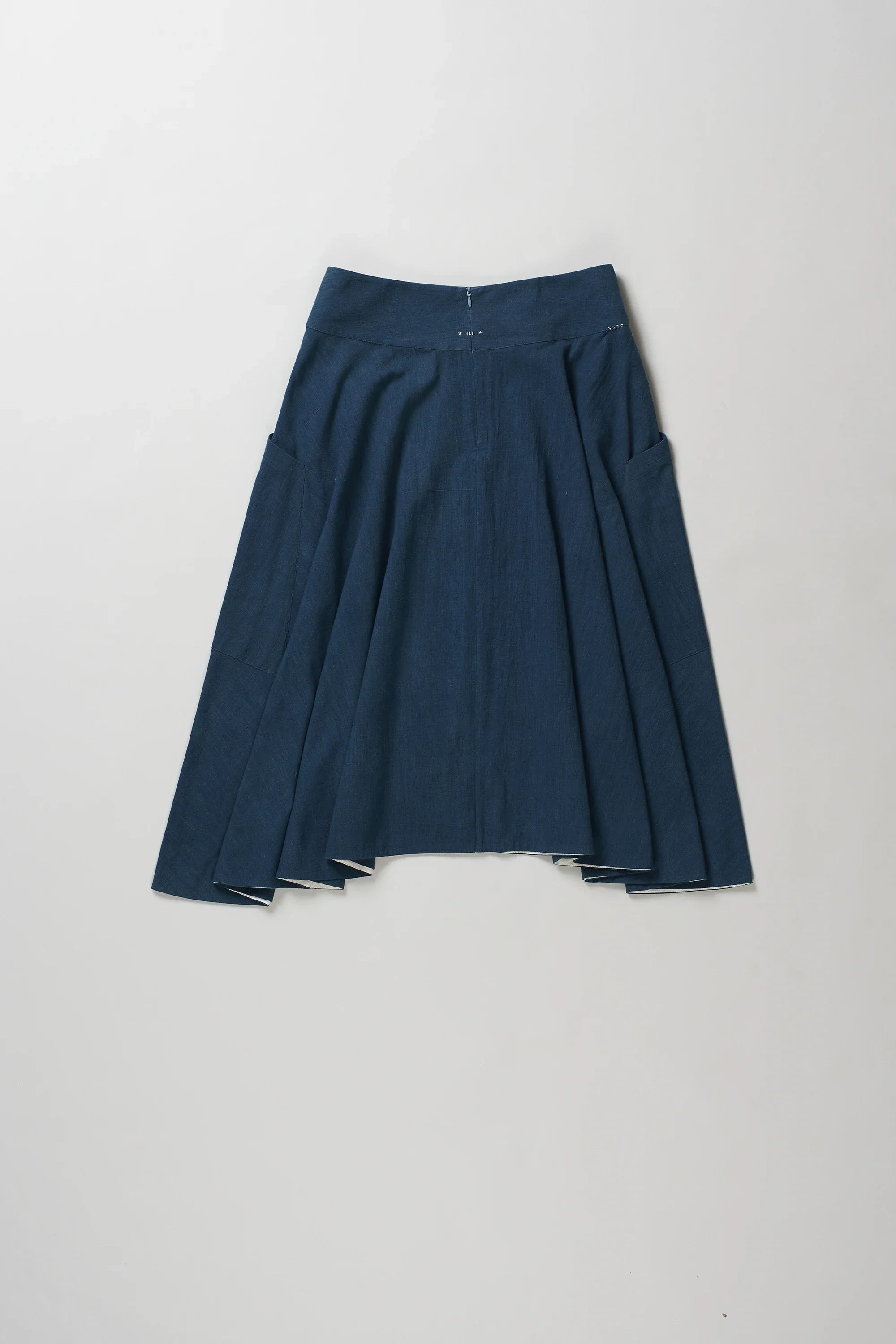 Light Volume Skirt in Space Blue