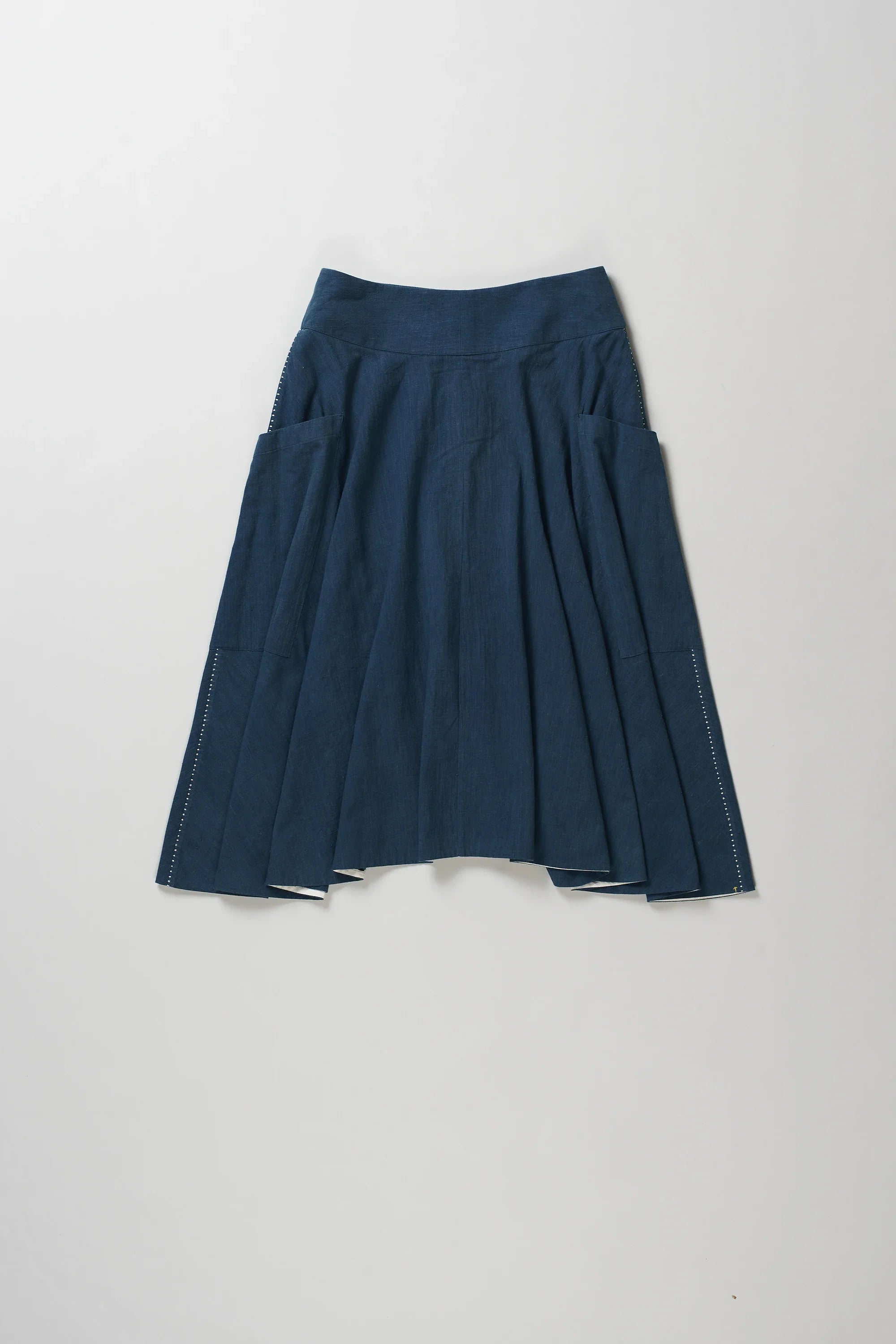 Light Volume Skirt in Space Blue