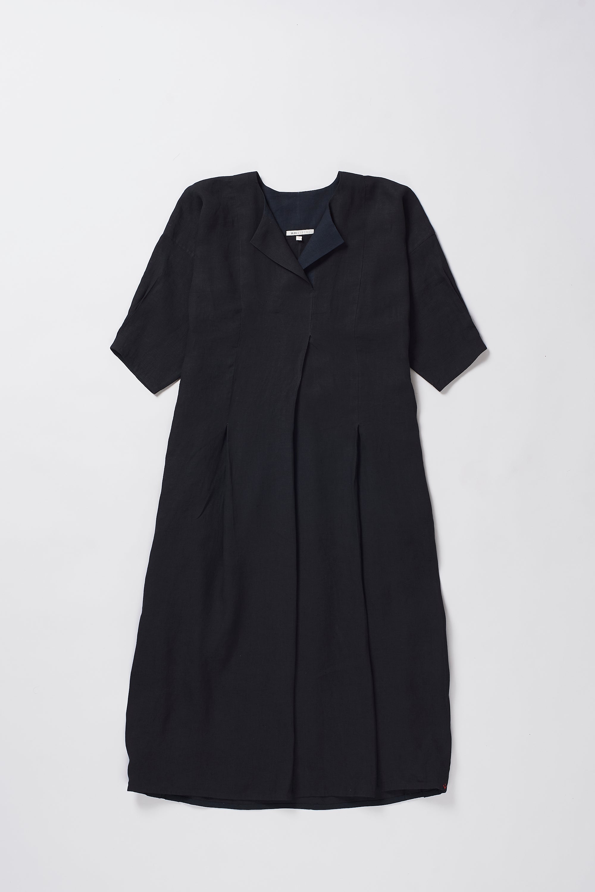 SCULPTURED PLEATED DRESS