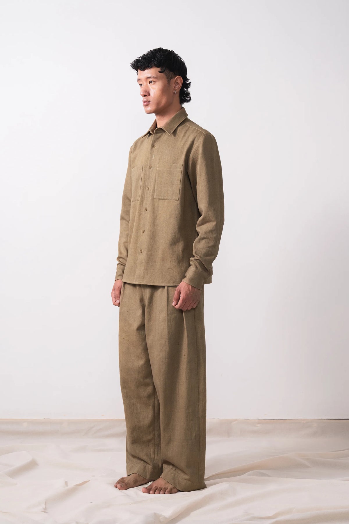 Breeze Shirt in Filter Coffee