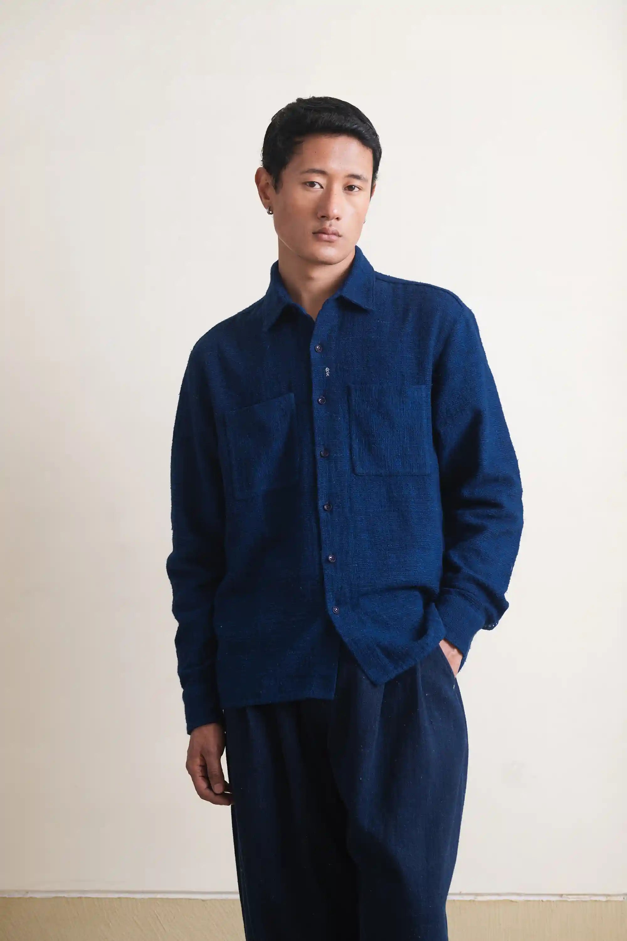 Medium Indigo Breeze Shirt