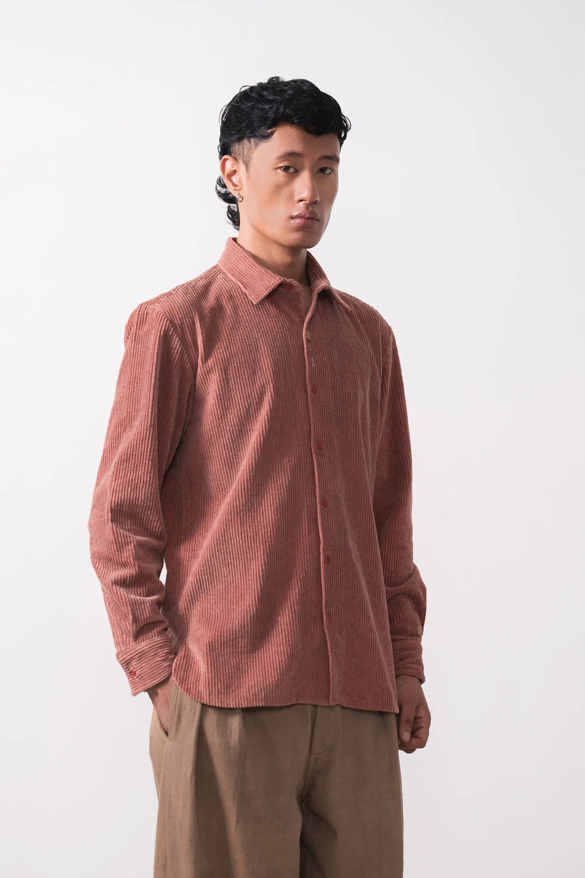 Brelove Shirt in Rouge Pink