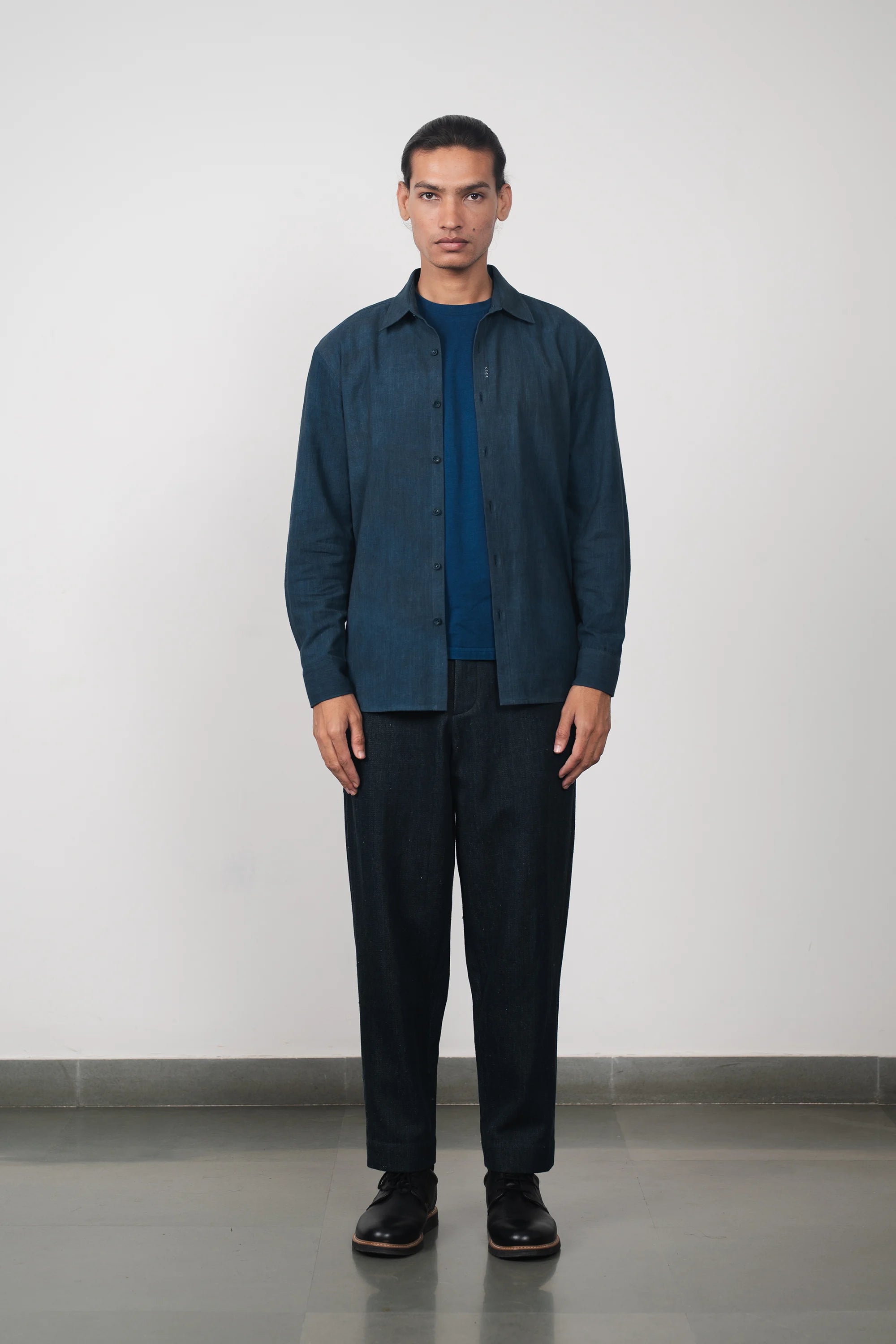 Relaxed Fit Estate Blue Shirt