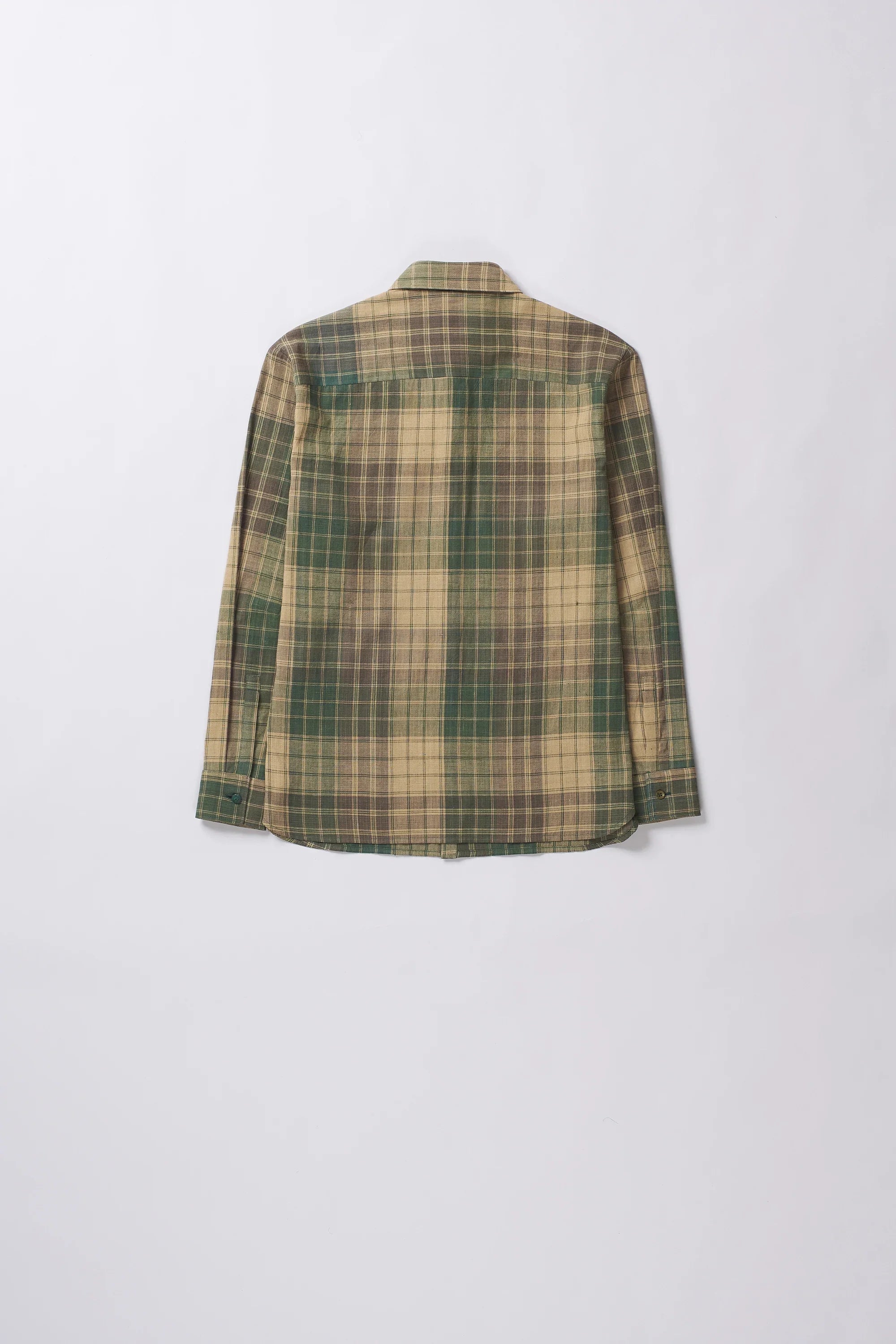 Yarn Dyed Shirt in Jade Green