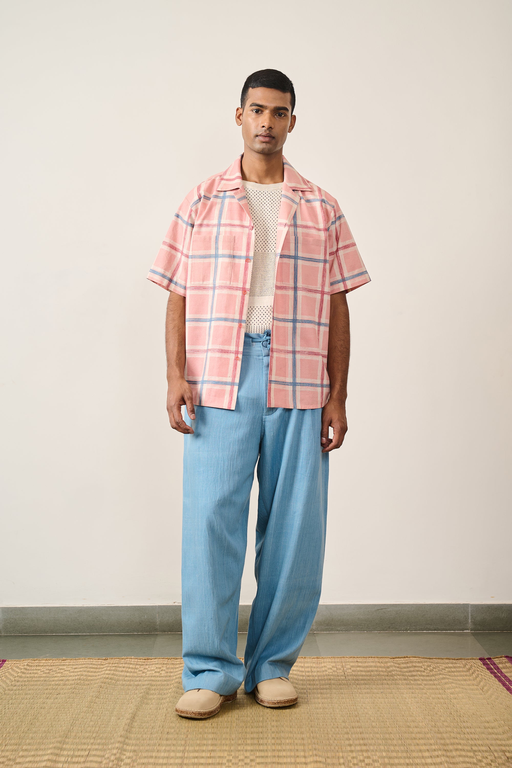 MULTICOLOURED CHECKED SHIRTS