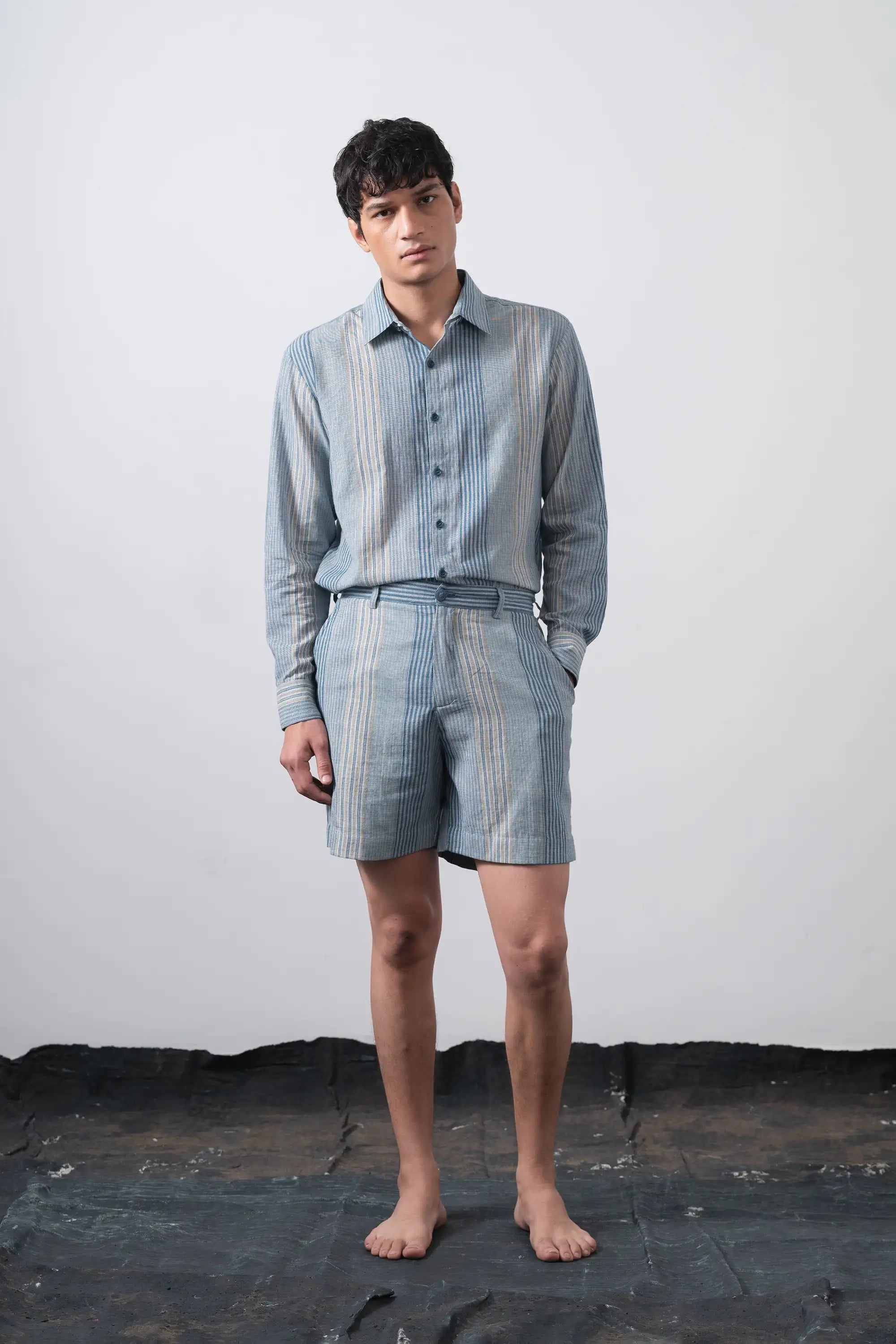 Yarn Dyed Regular Shorts