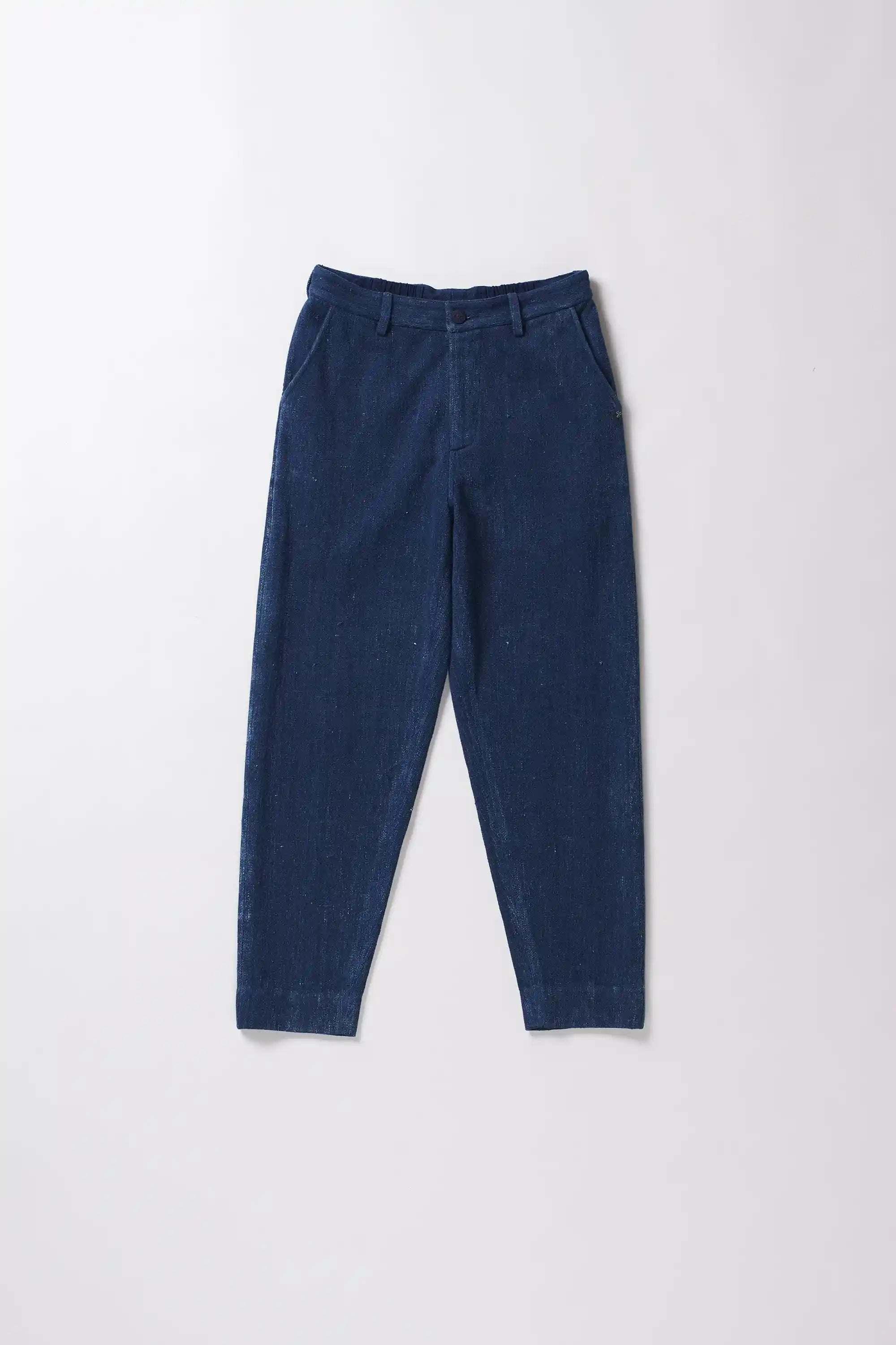 Medium Indigo Tapered Denim Trousers