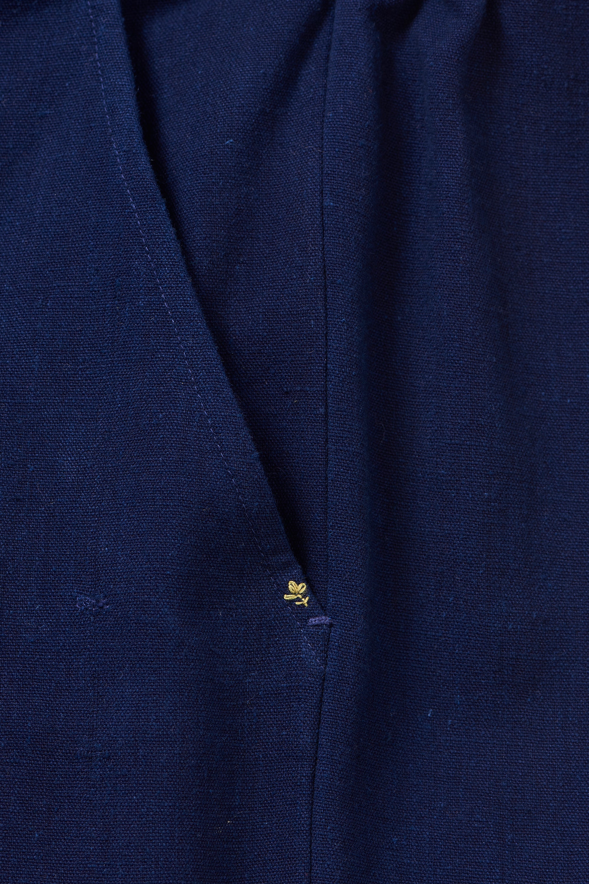 INDIGO WOVEN JOGGERS