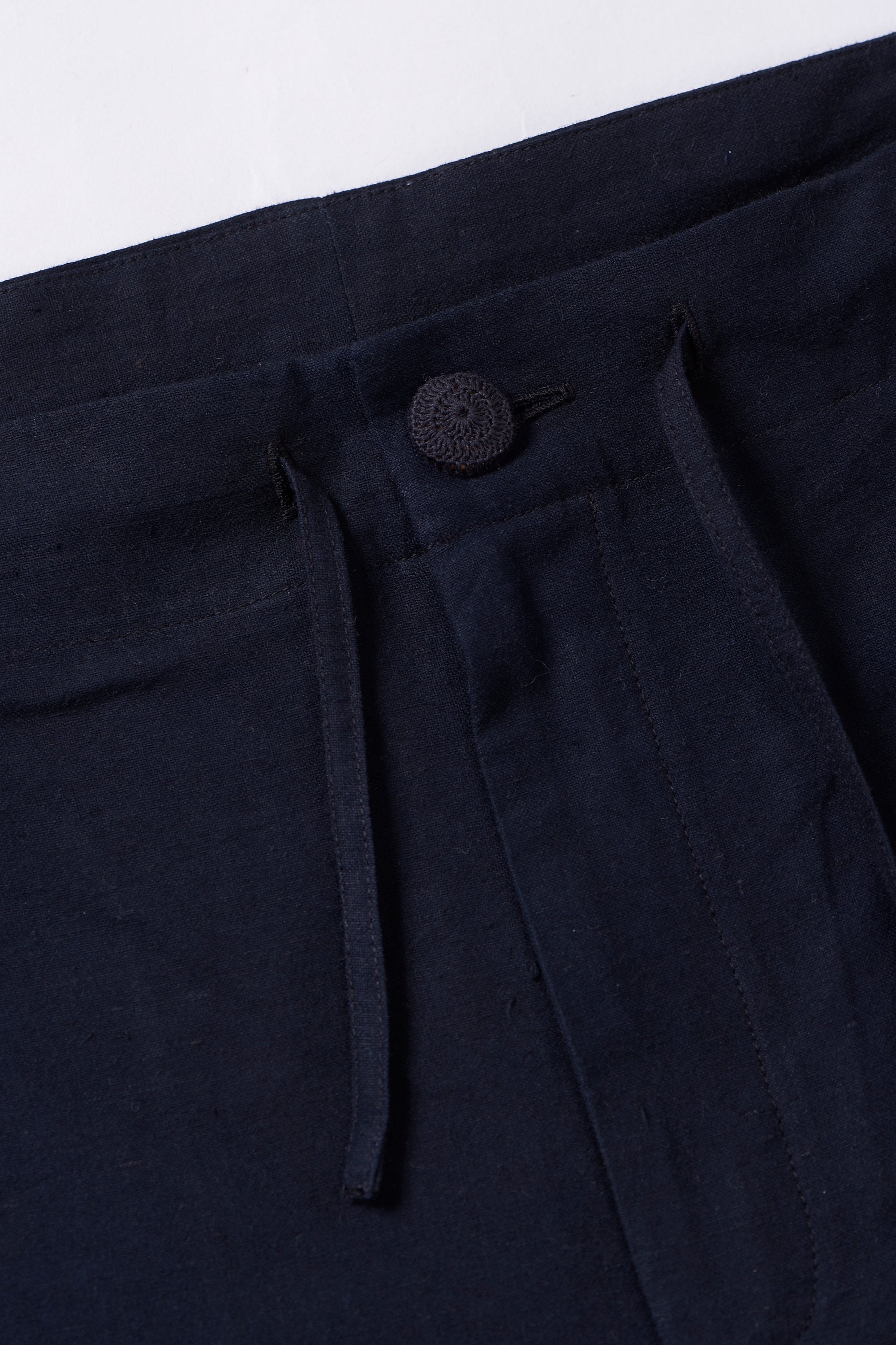 BLACK STRING PANTS