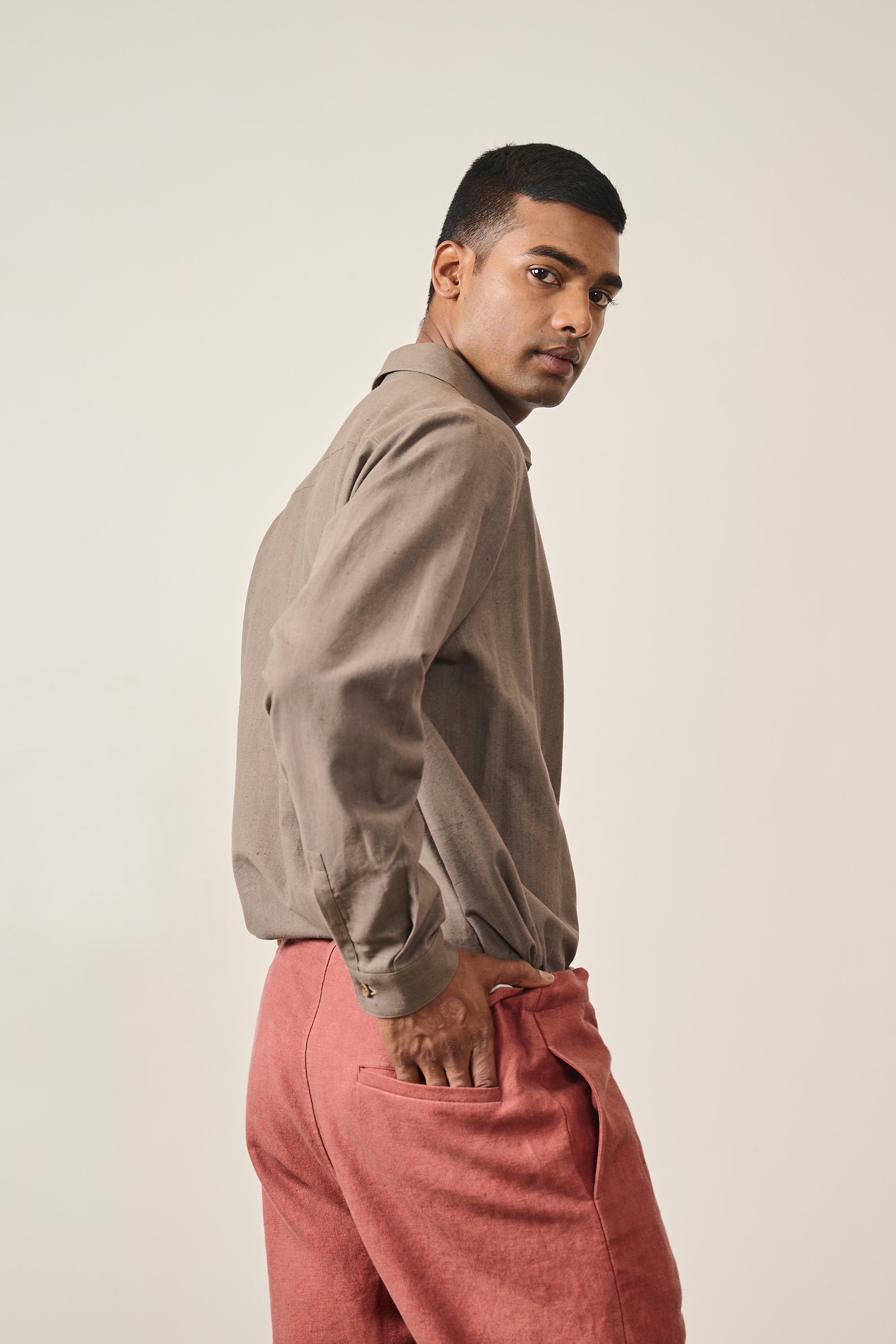 ROUGE PINK STRING PANTS