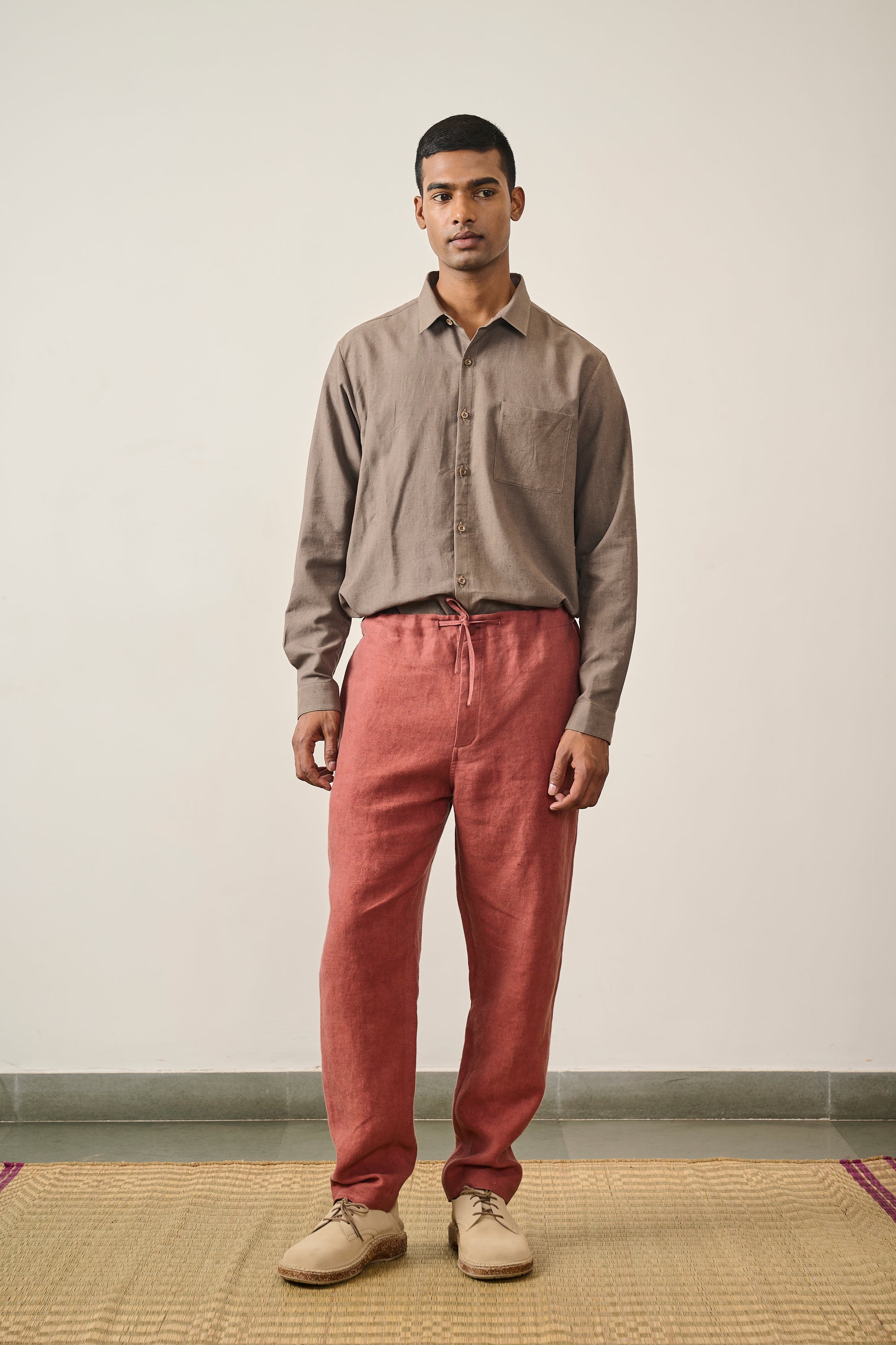 ROUGE PINK STRING PANTS