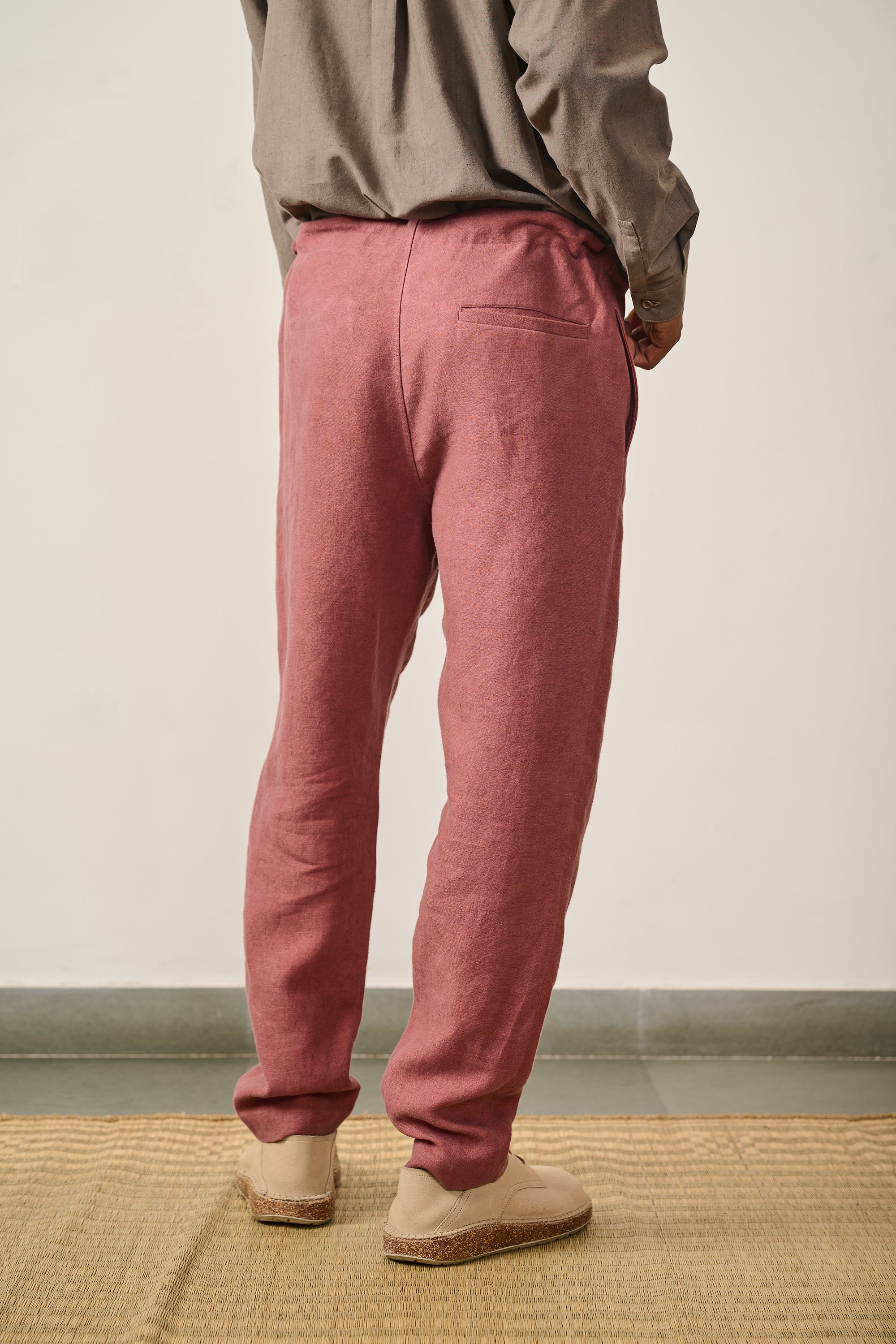 ROUGE PINK STRING PANTS